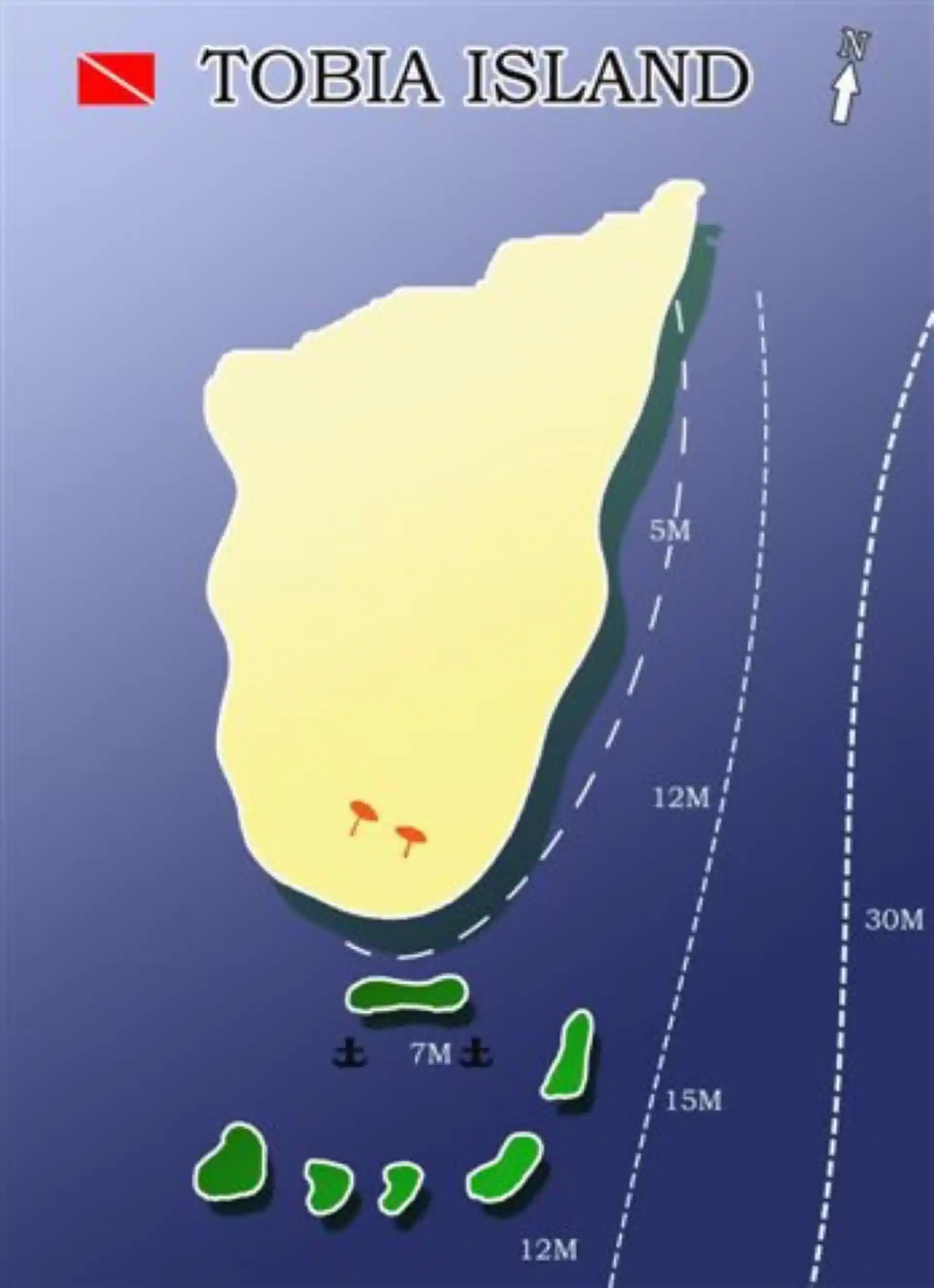 Foto des Tauchplatzes