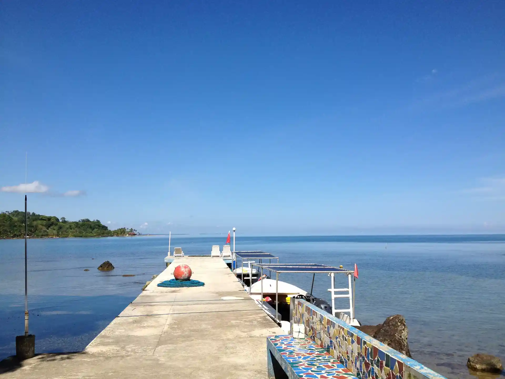 Vista desde nuestro muelle