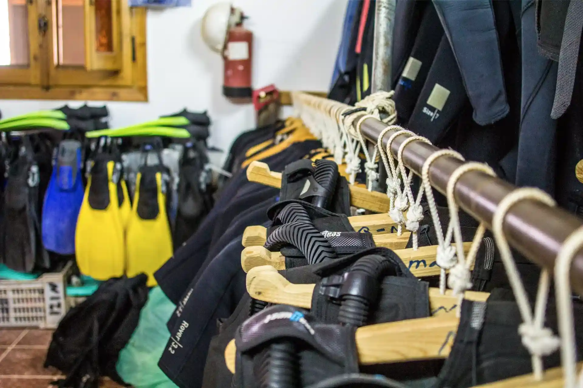 Foto de la tienda de buceo