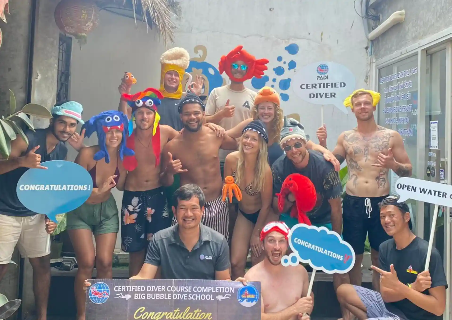 Foto de la tienda de buceo
