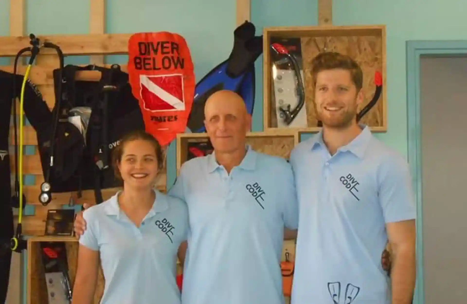 Dimitris, George, and Afi welcome you. Experience the sea with our family-run team in Stoupa.