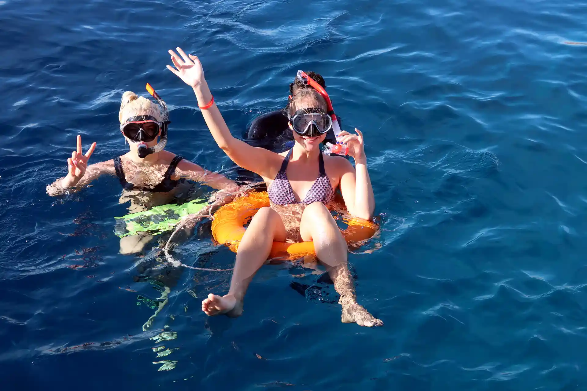 Snorkeling at its best only with Pyramids Diving Centers.
