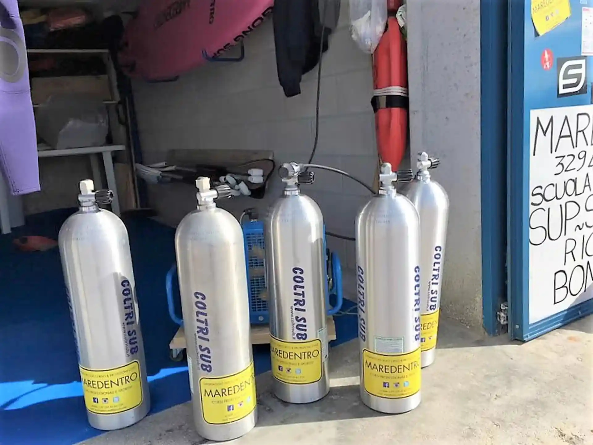 Dive shop photo