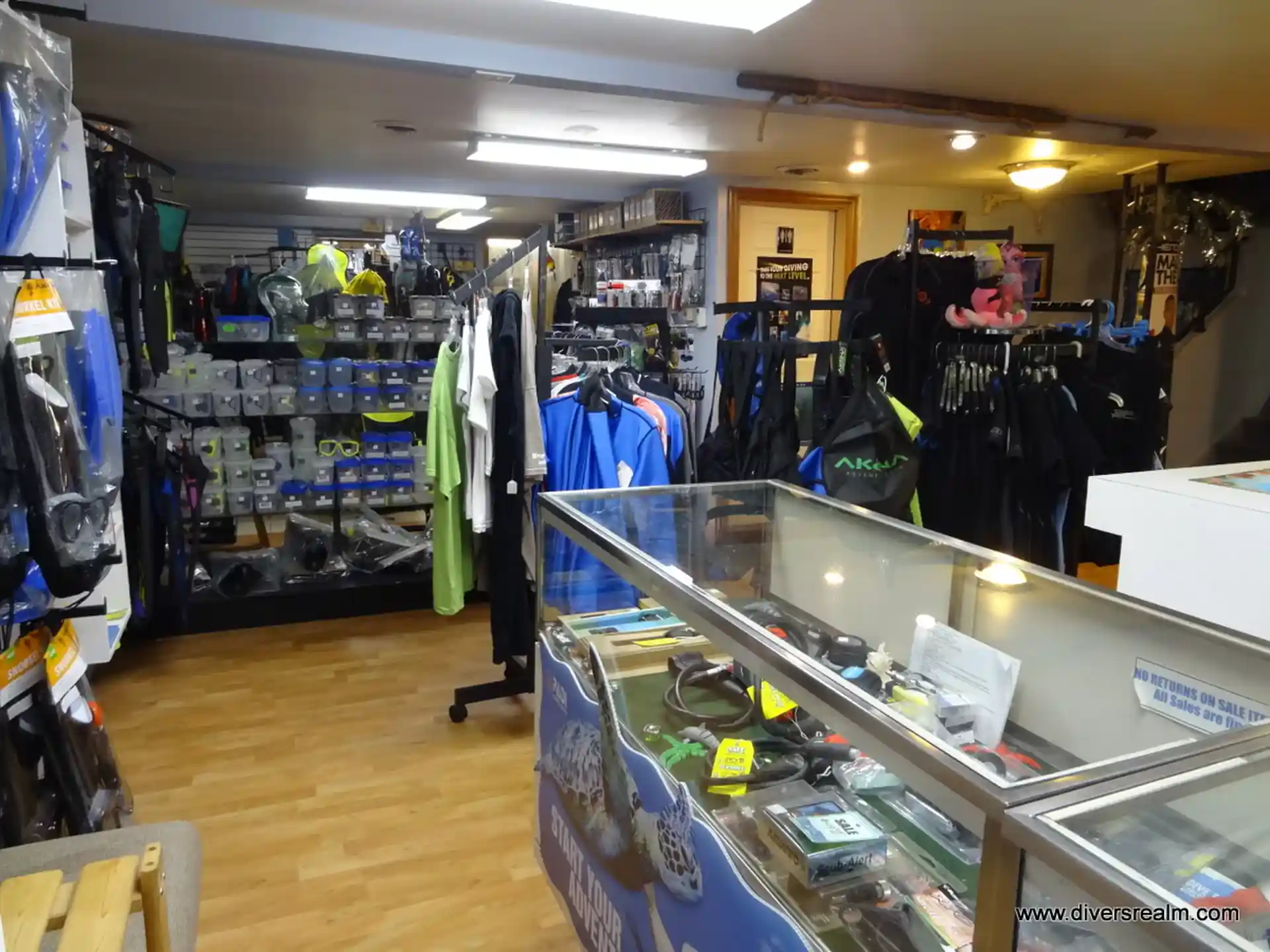 Dive shop photo