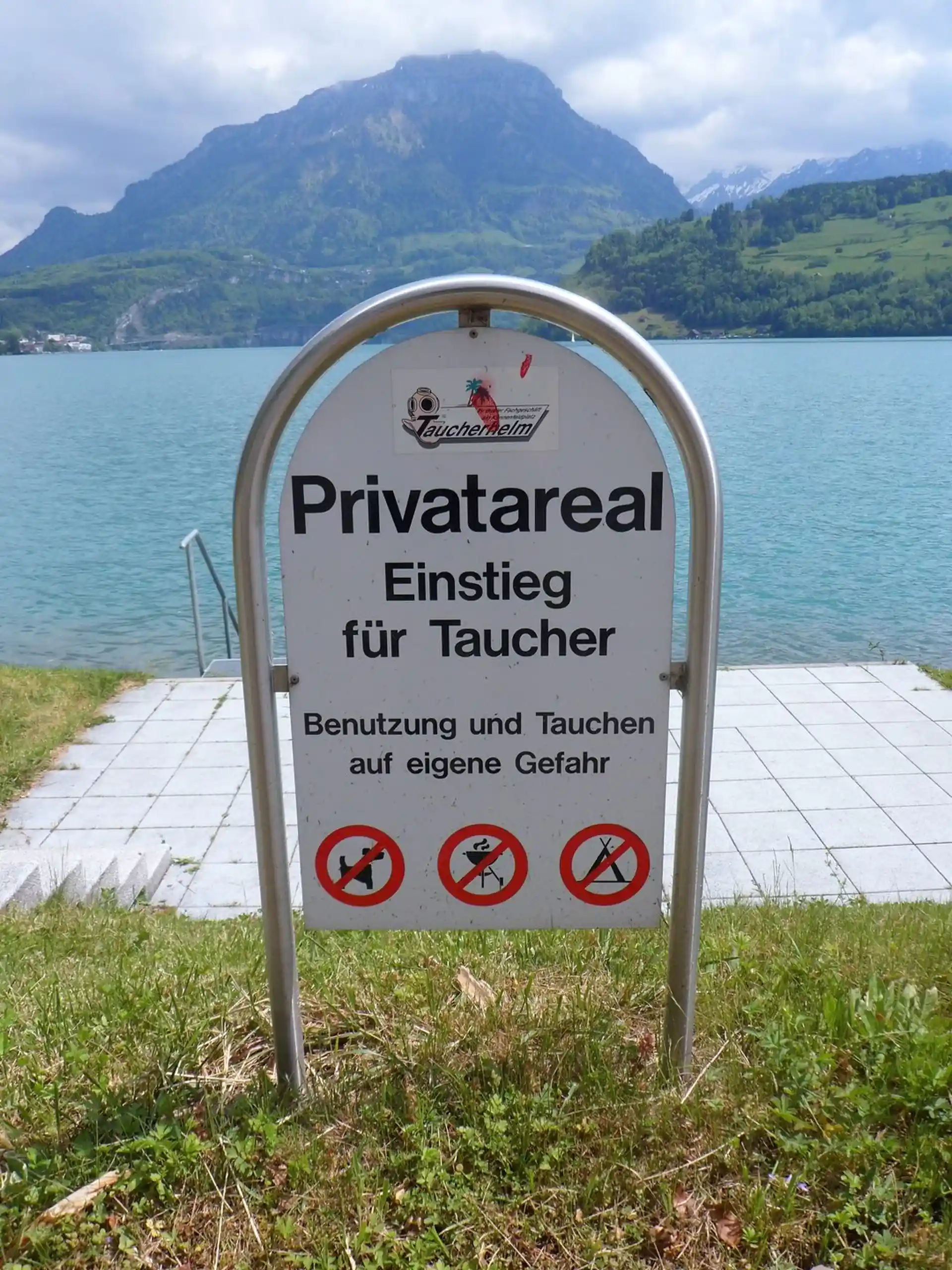 Foto des Tauchplatzes