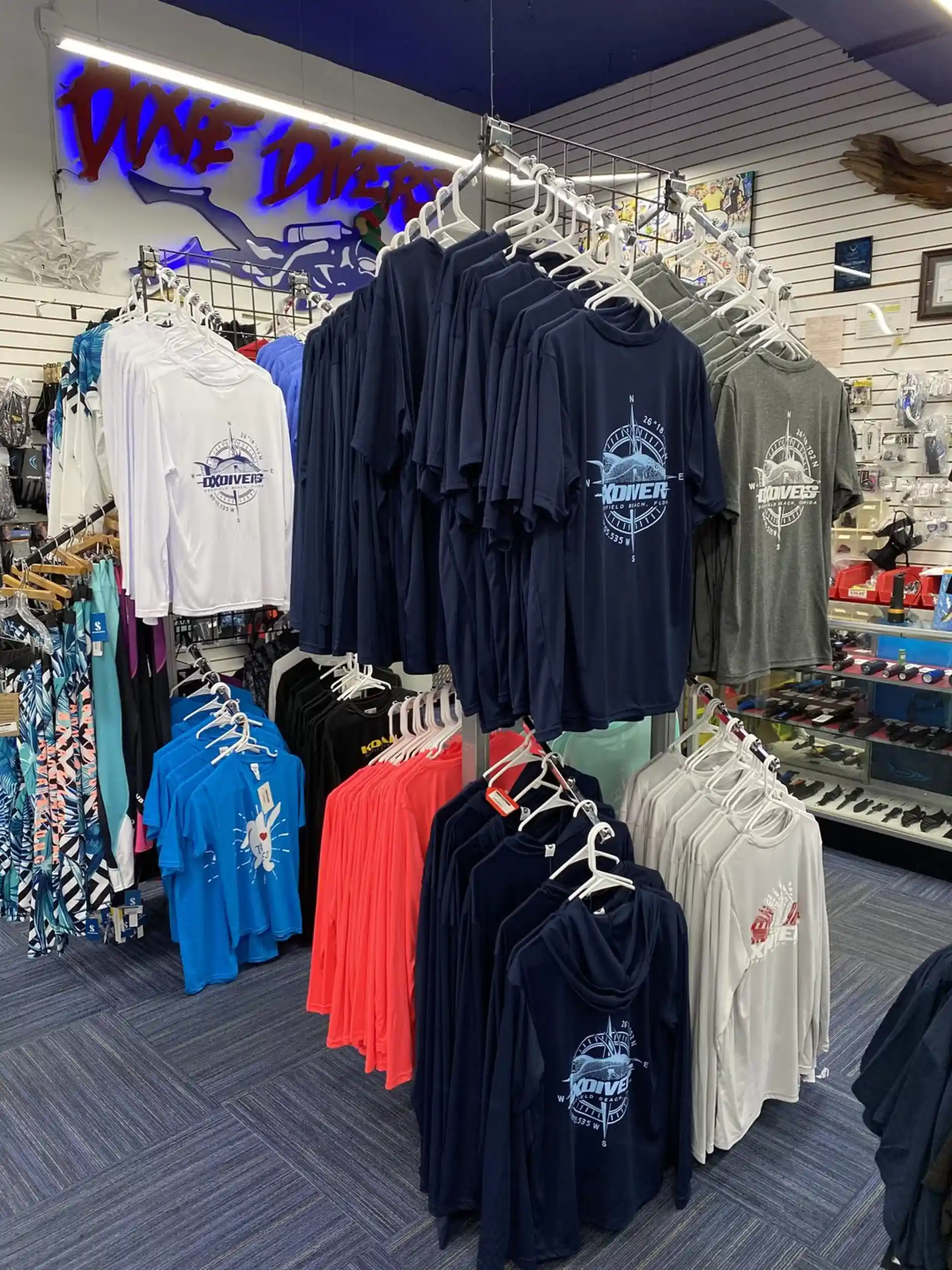 Dive shop photo