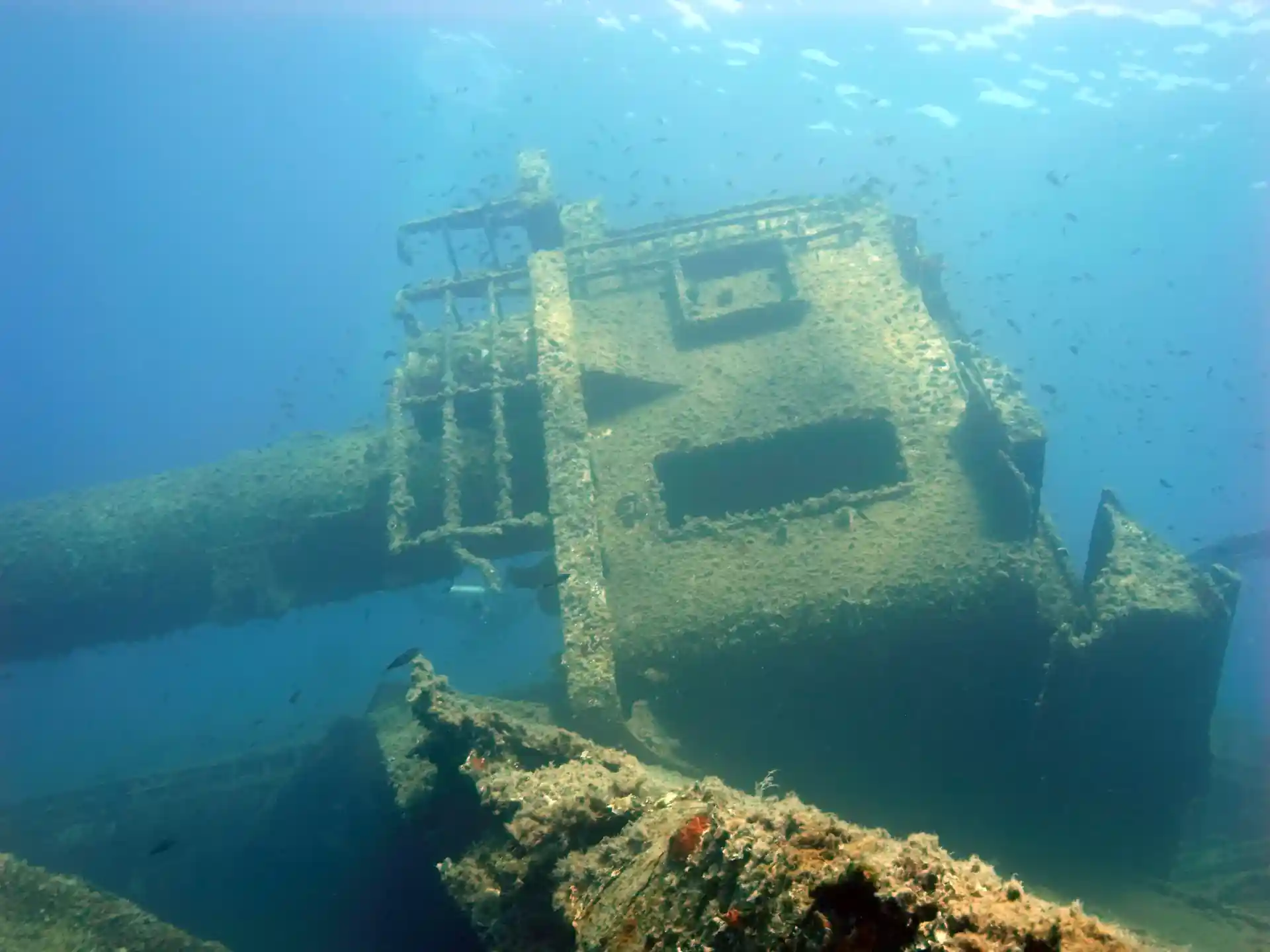 Foto de la tienda de buceo