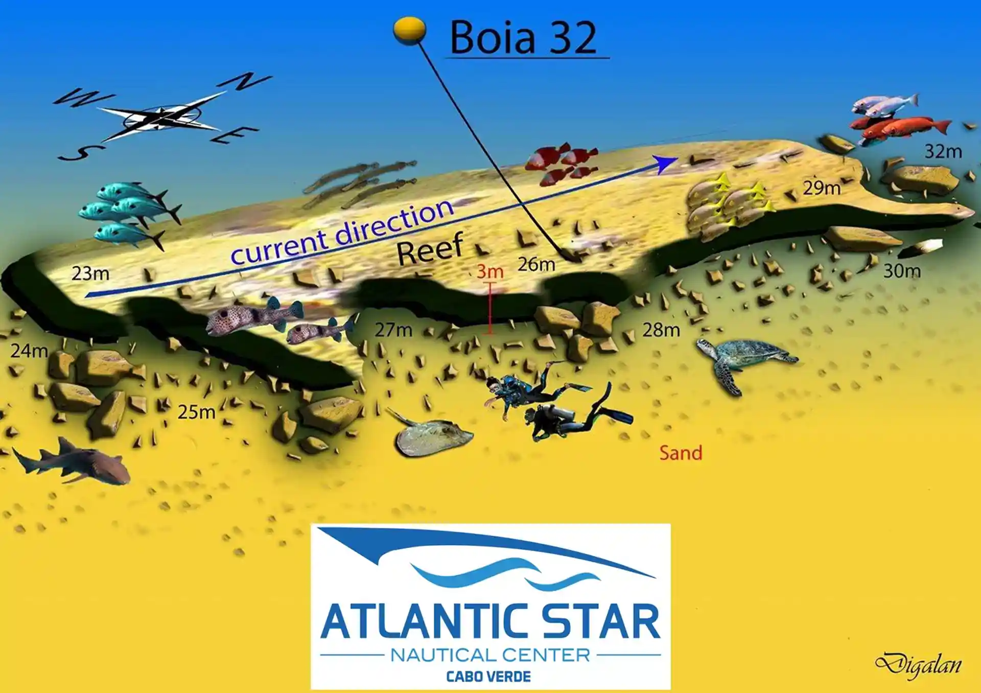 다이빙 포인트 사진