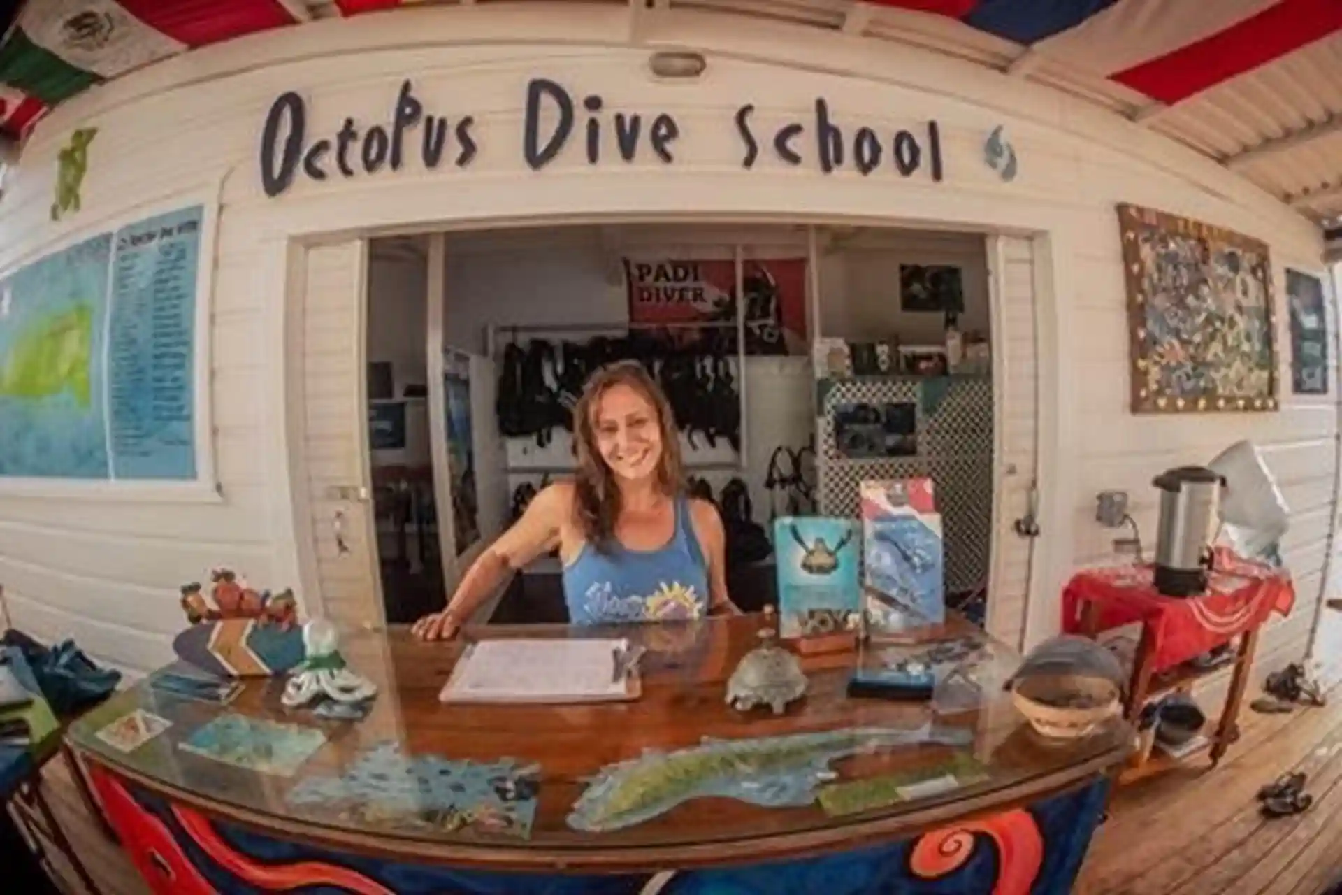 Dive shop photo
