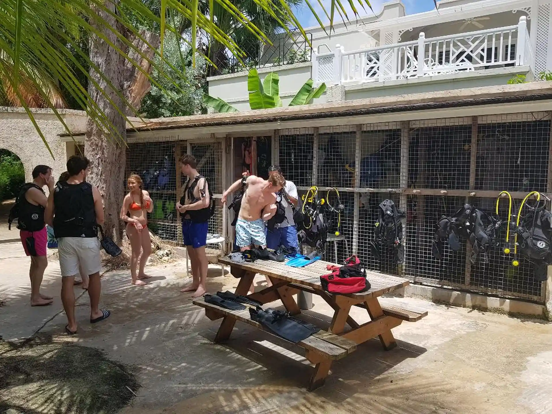Dive shop photo