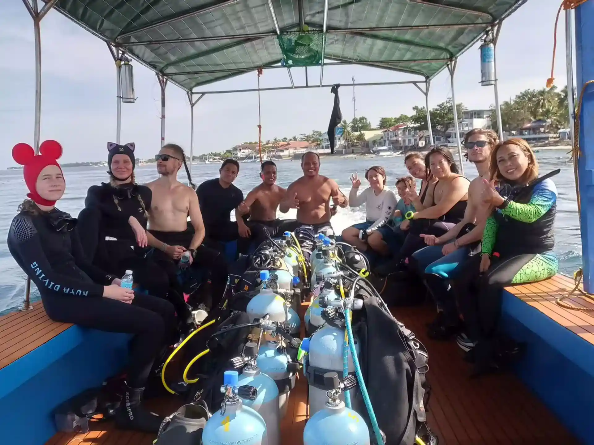 Foto de la tienda de buceo