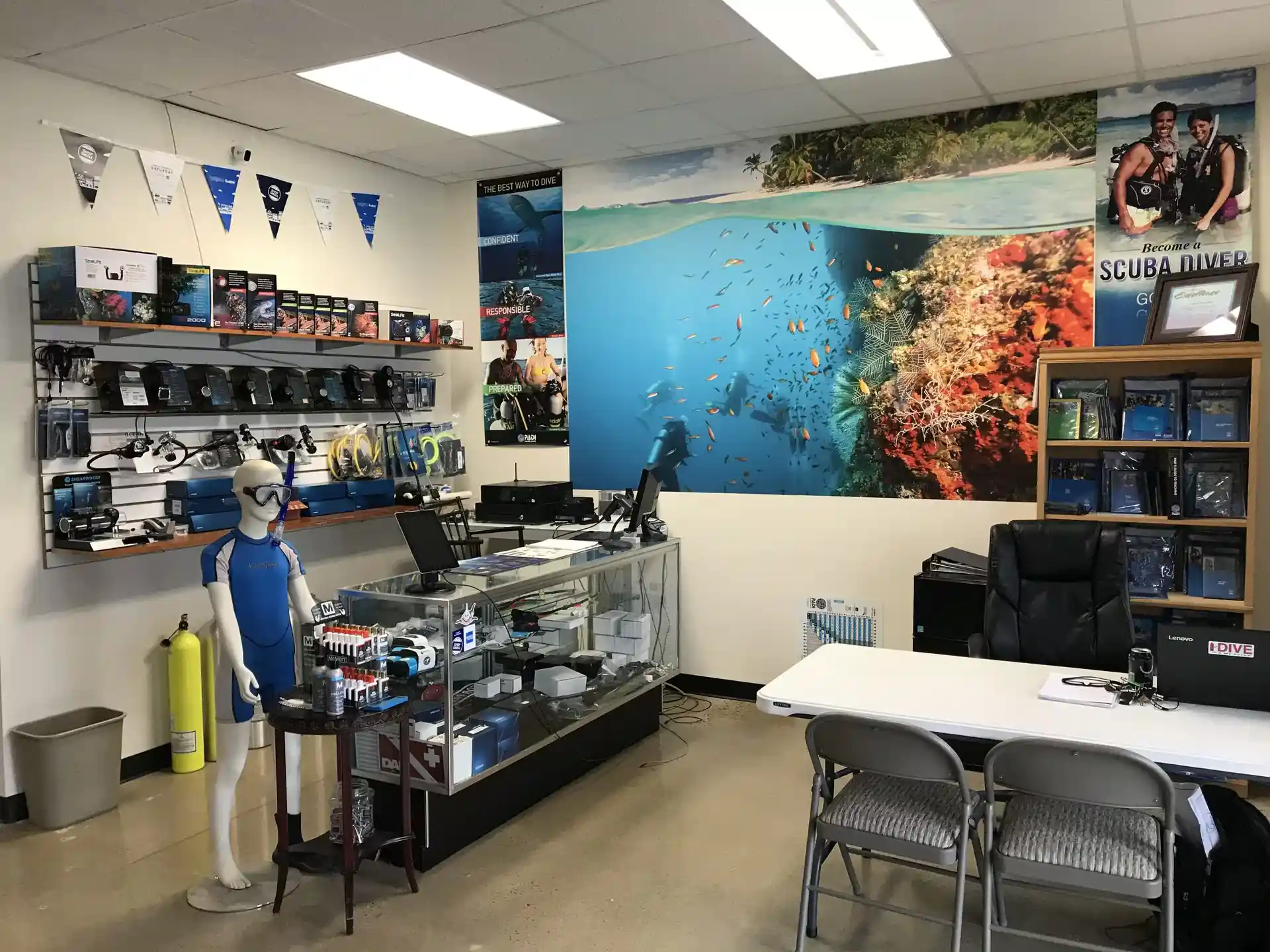 Dive shop photo
