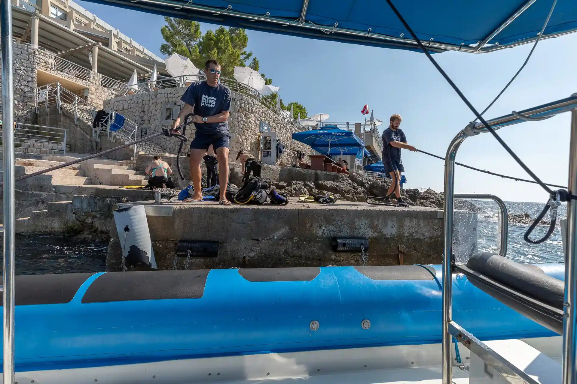 Dive shop photo
