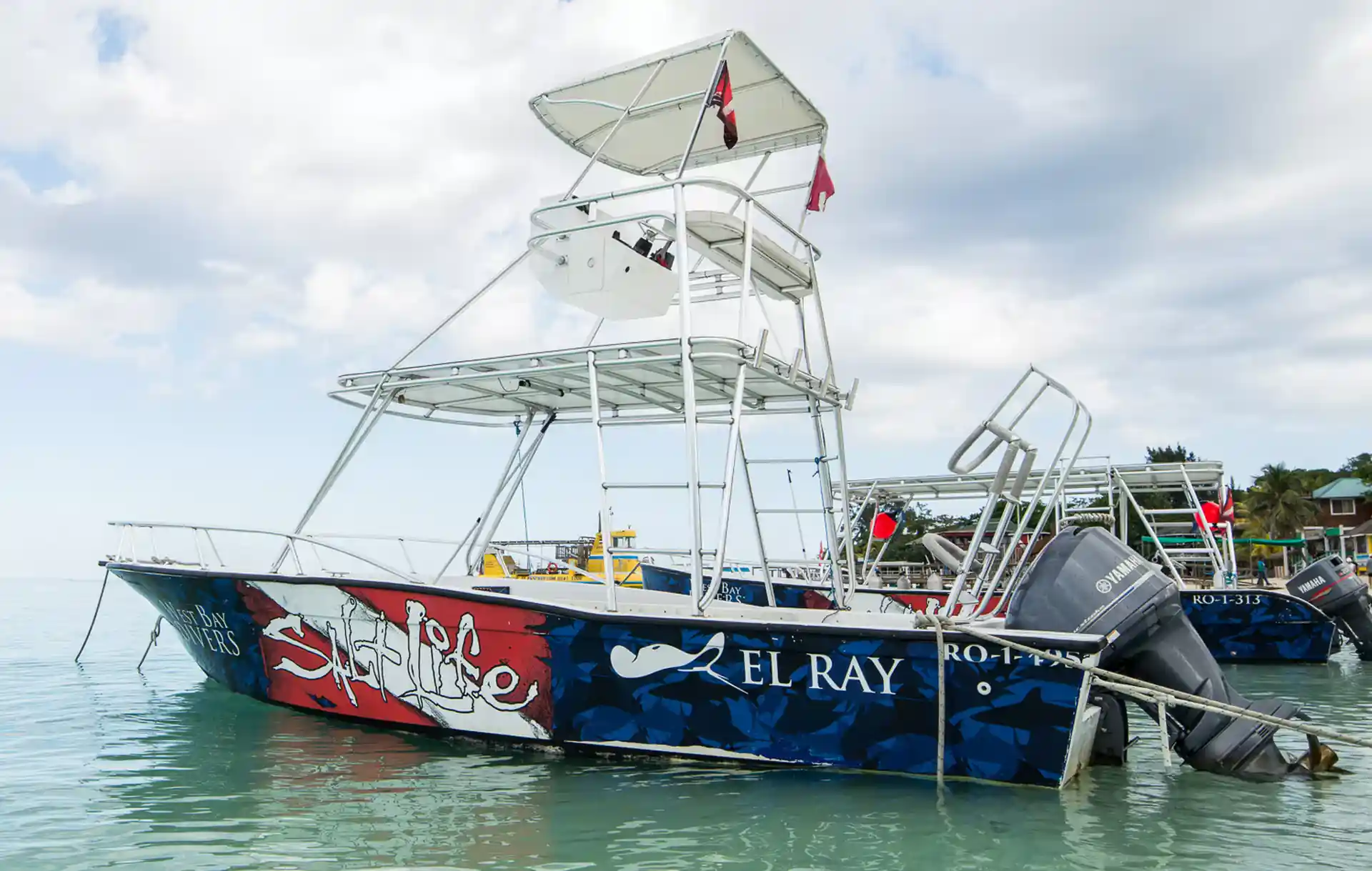 Una delle nostre 4 comode barche a disposizione per te.