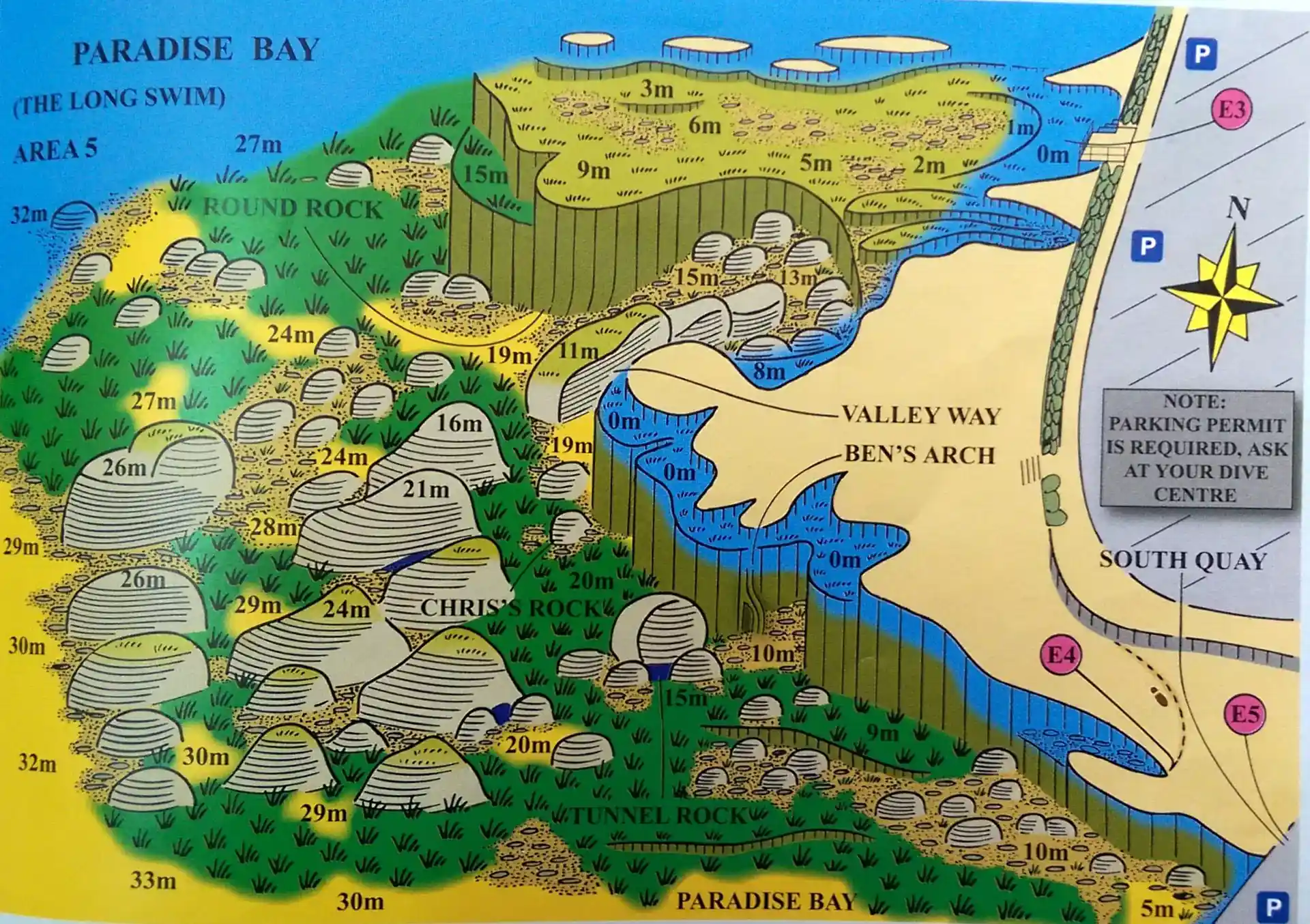 Foto van de duiklocatie