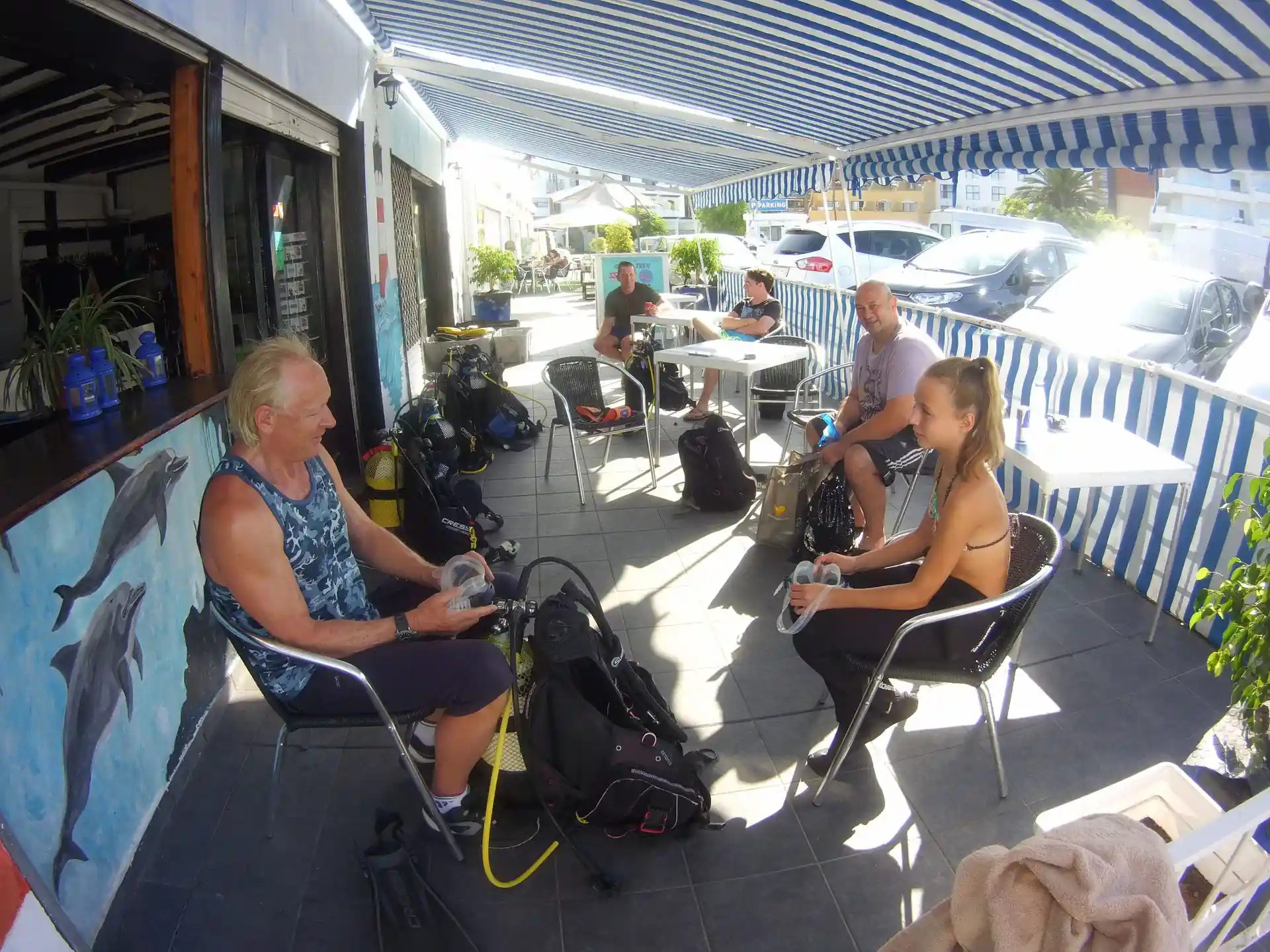 Dive shop photo