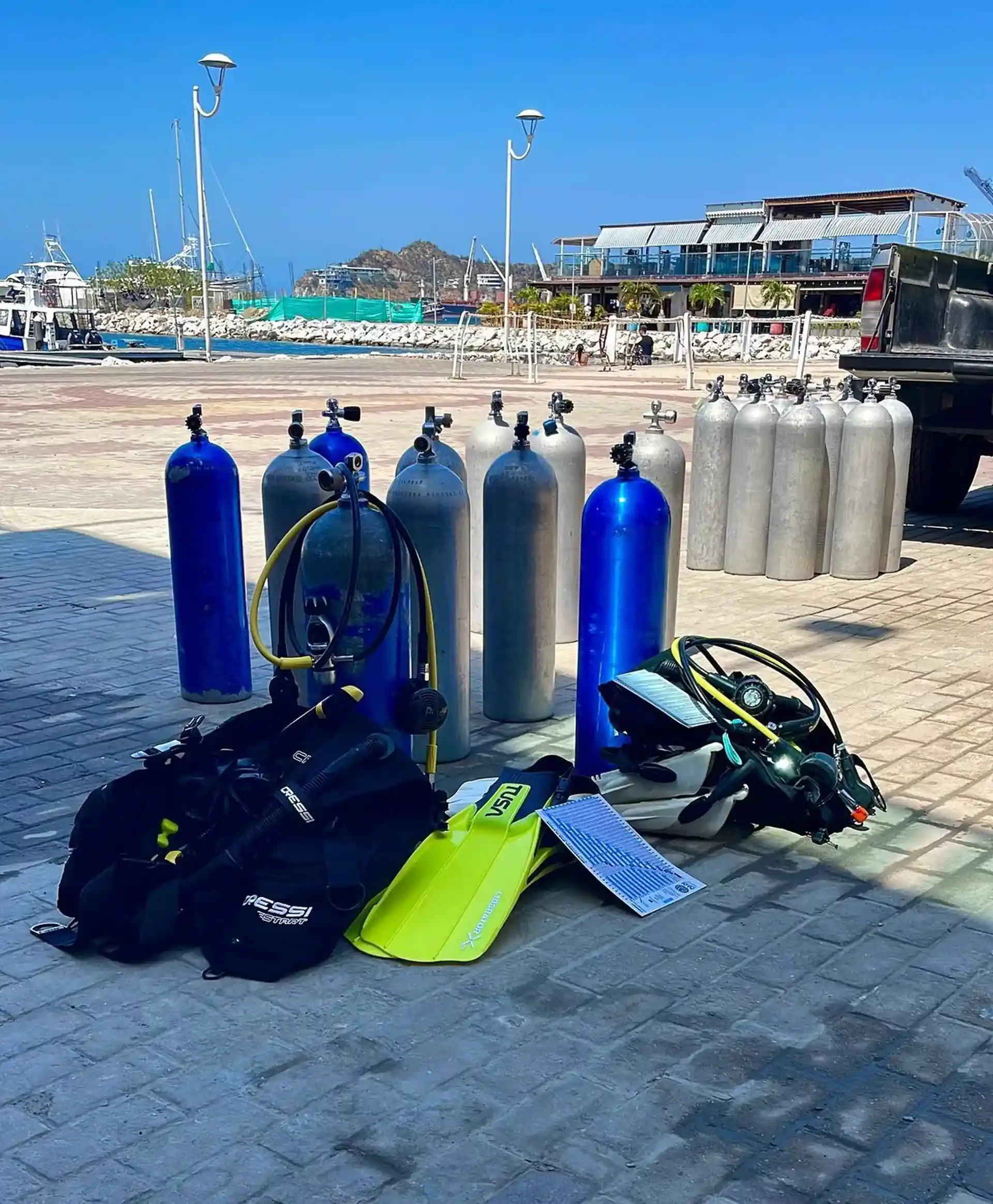 Dive shop photo