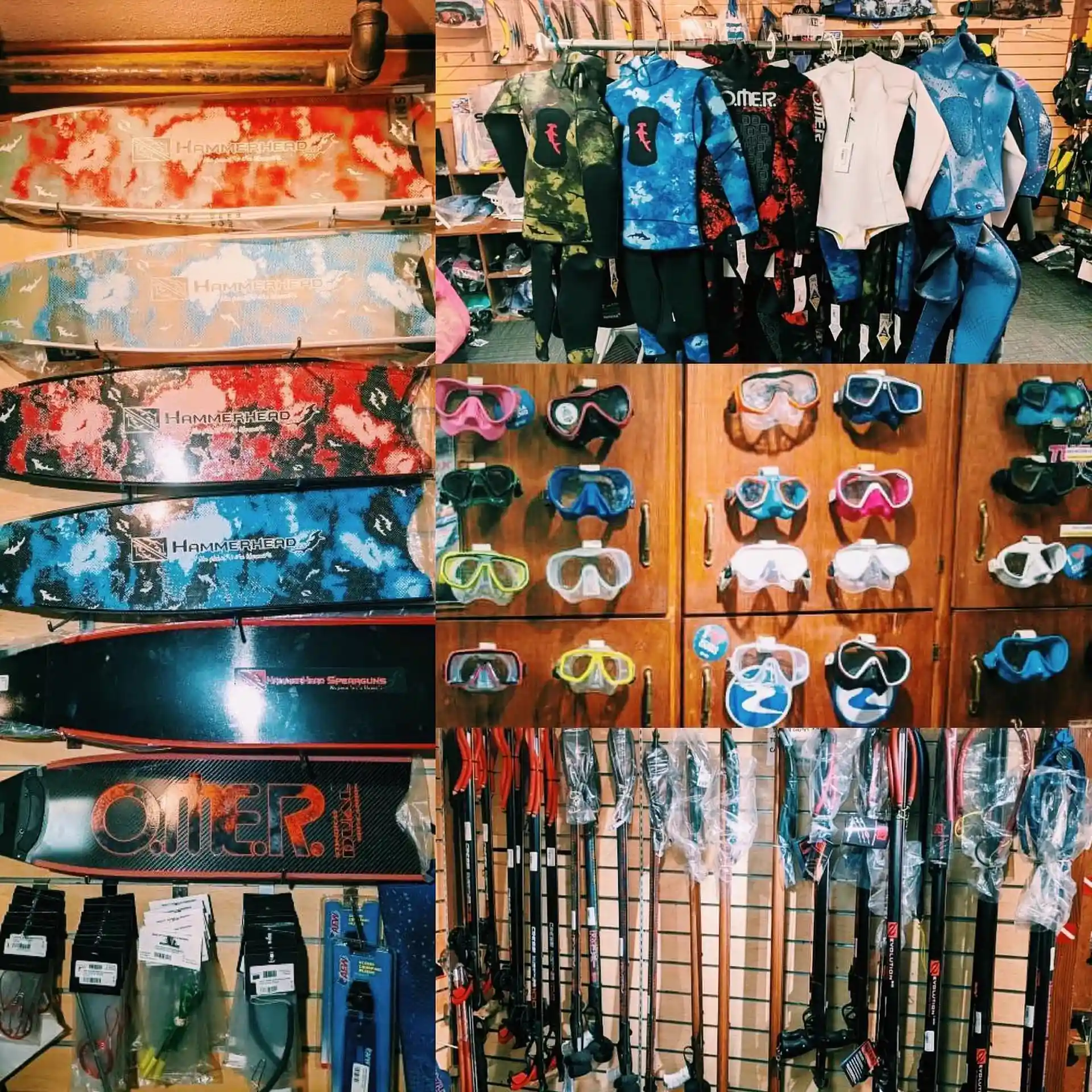 Dive shop photo