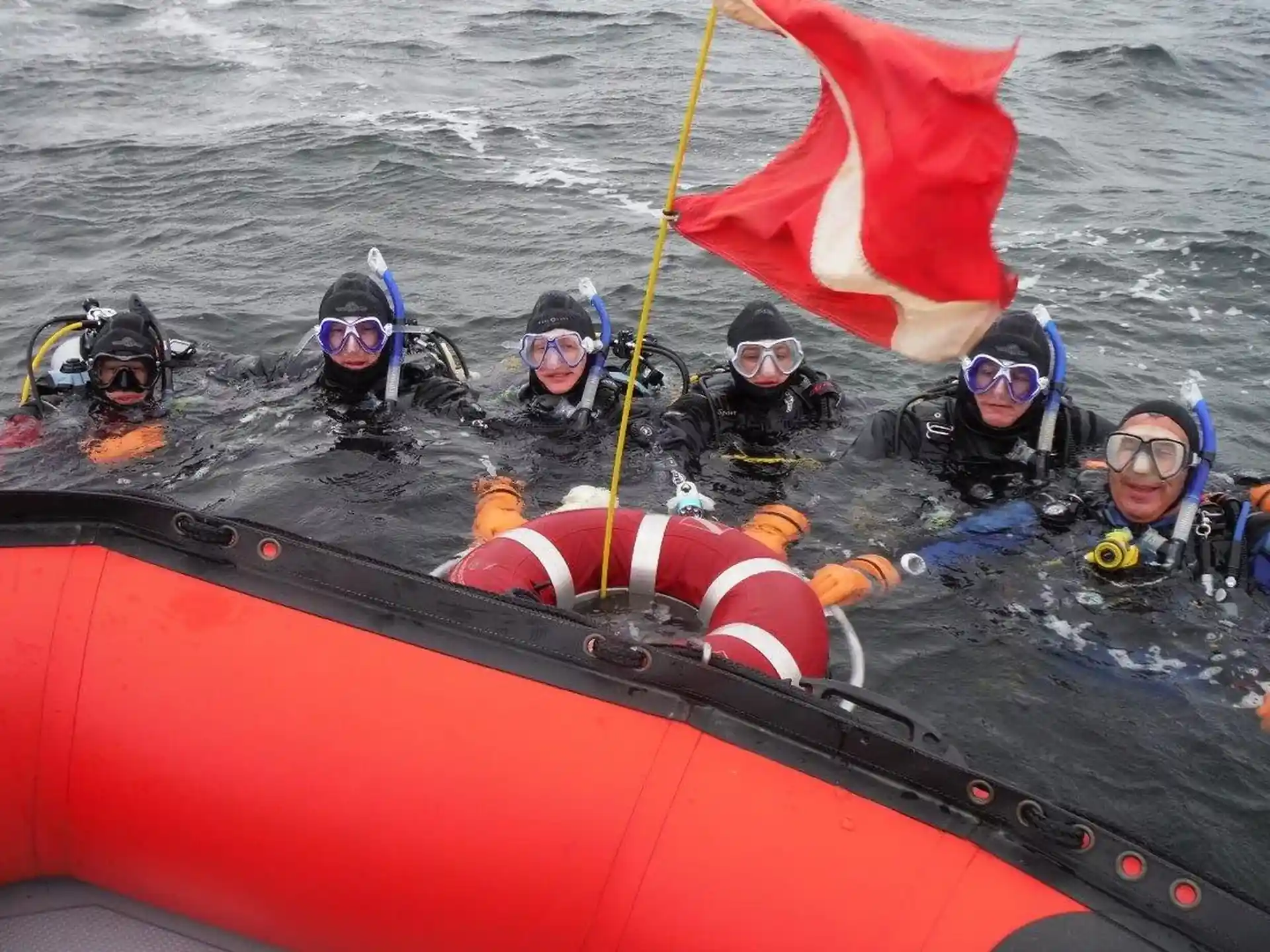 Lezione di salvataggio in azione.