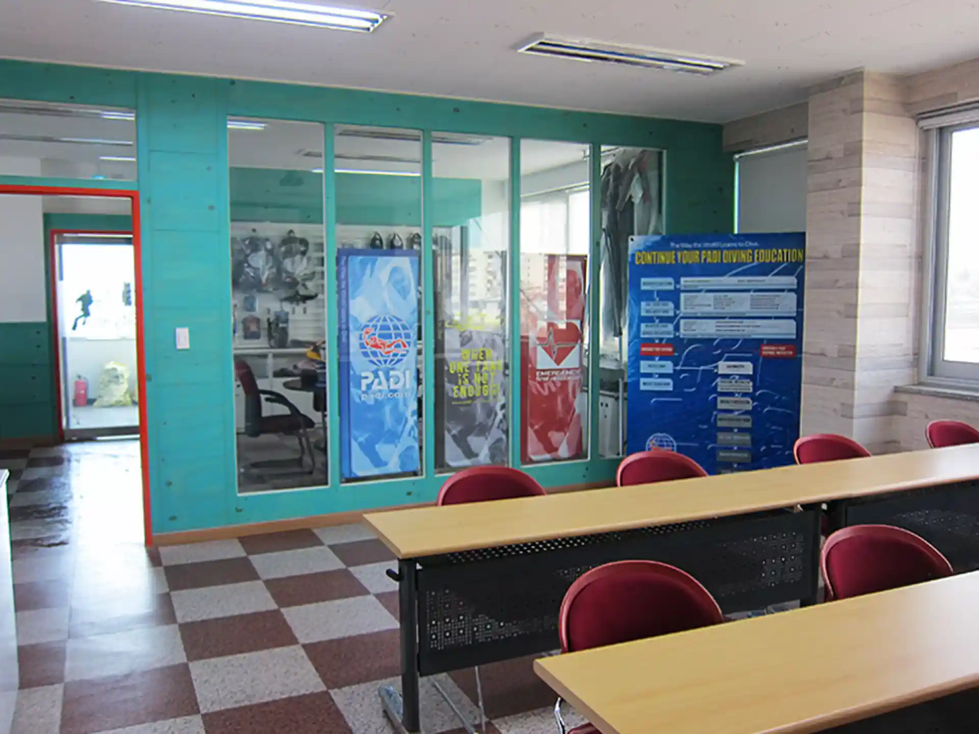 Dive shop photo
