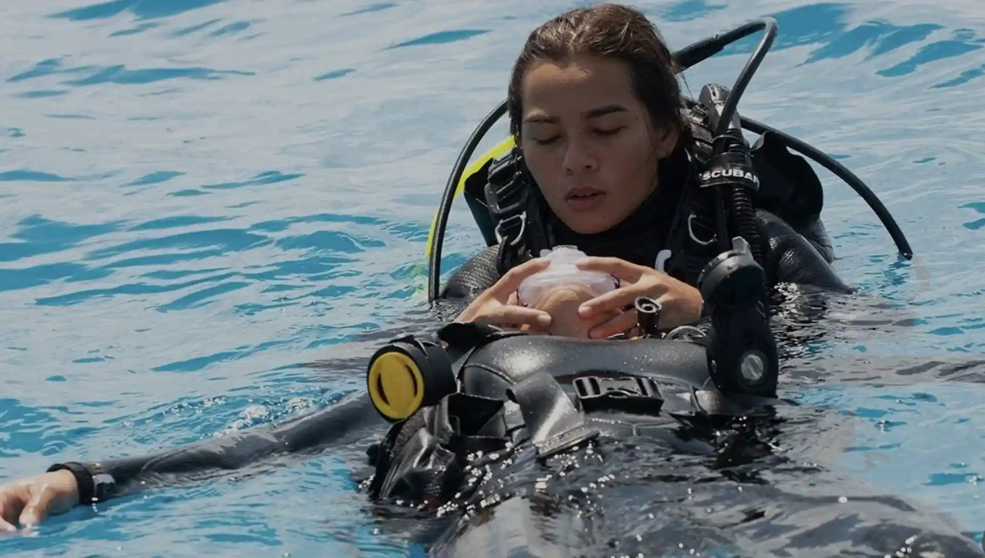 insufflation with pocket mask