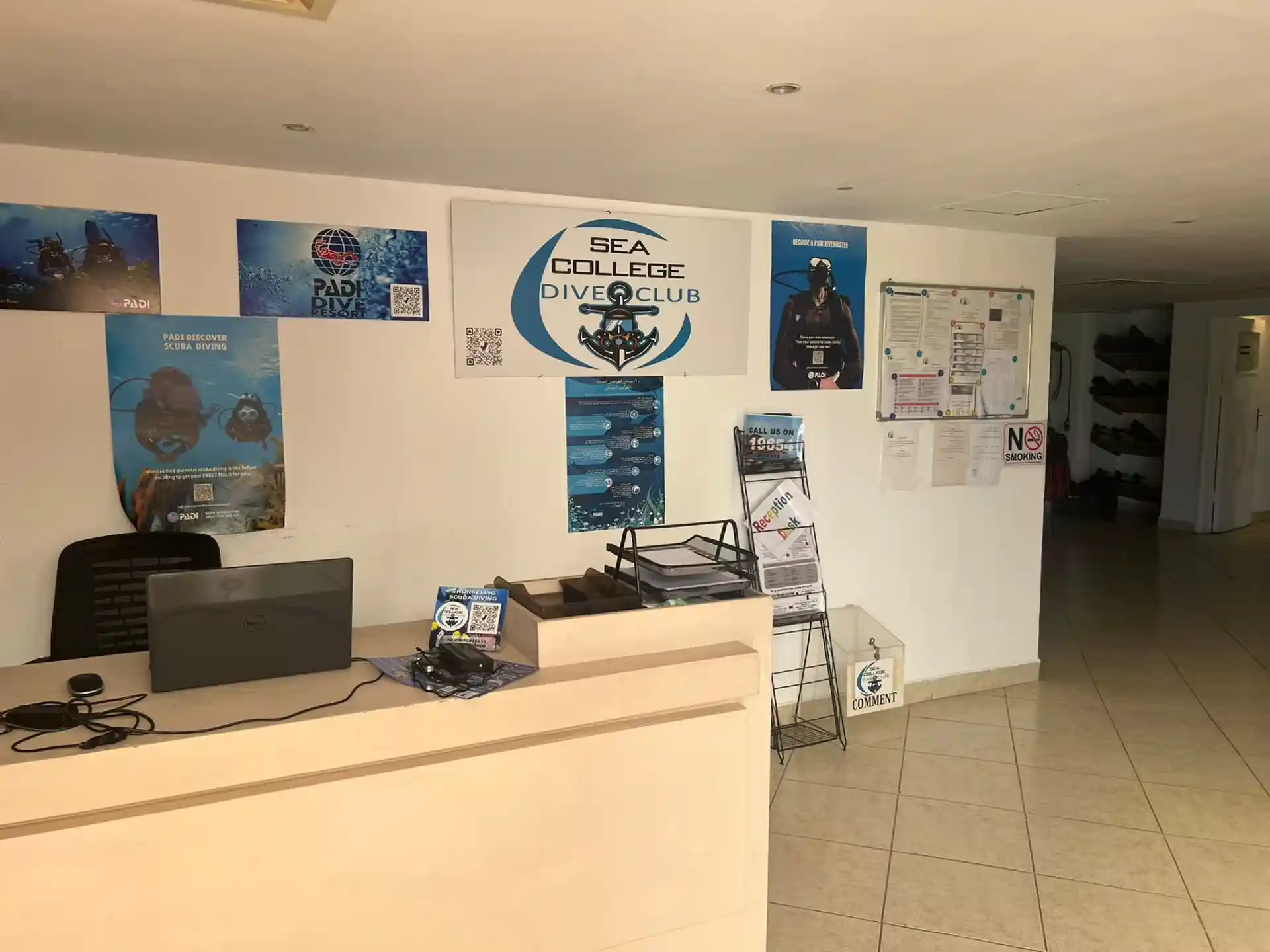 Dive shop photo