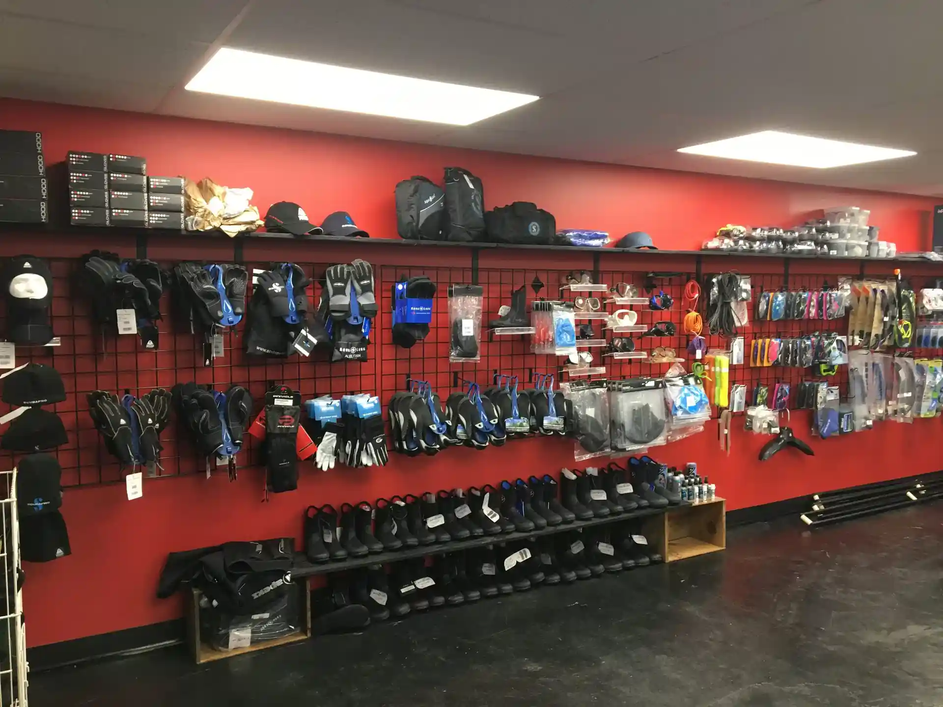 Dive shop photo