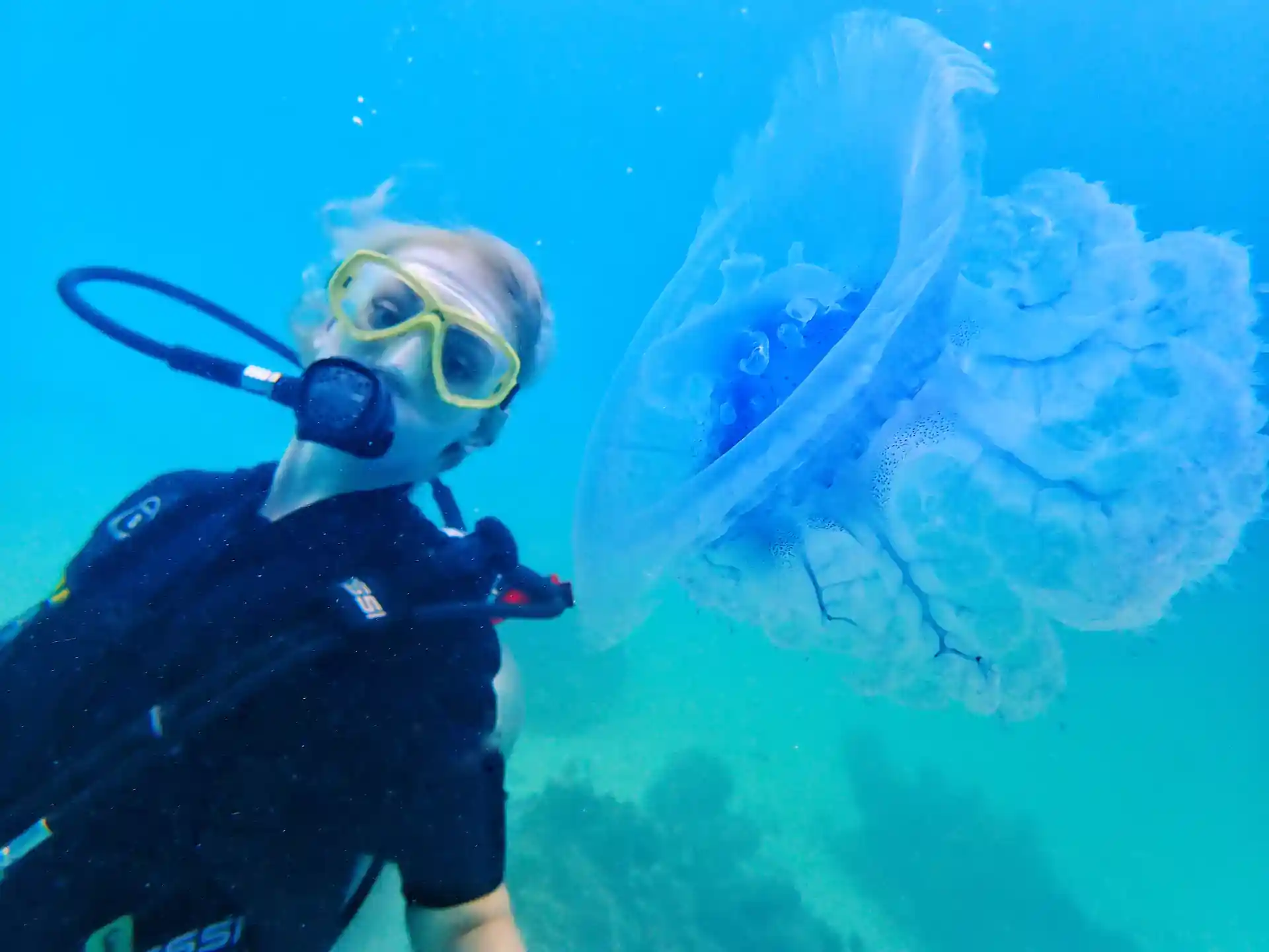Maldivas es uno de los mejores lugares para comenzar a bucear.
