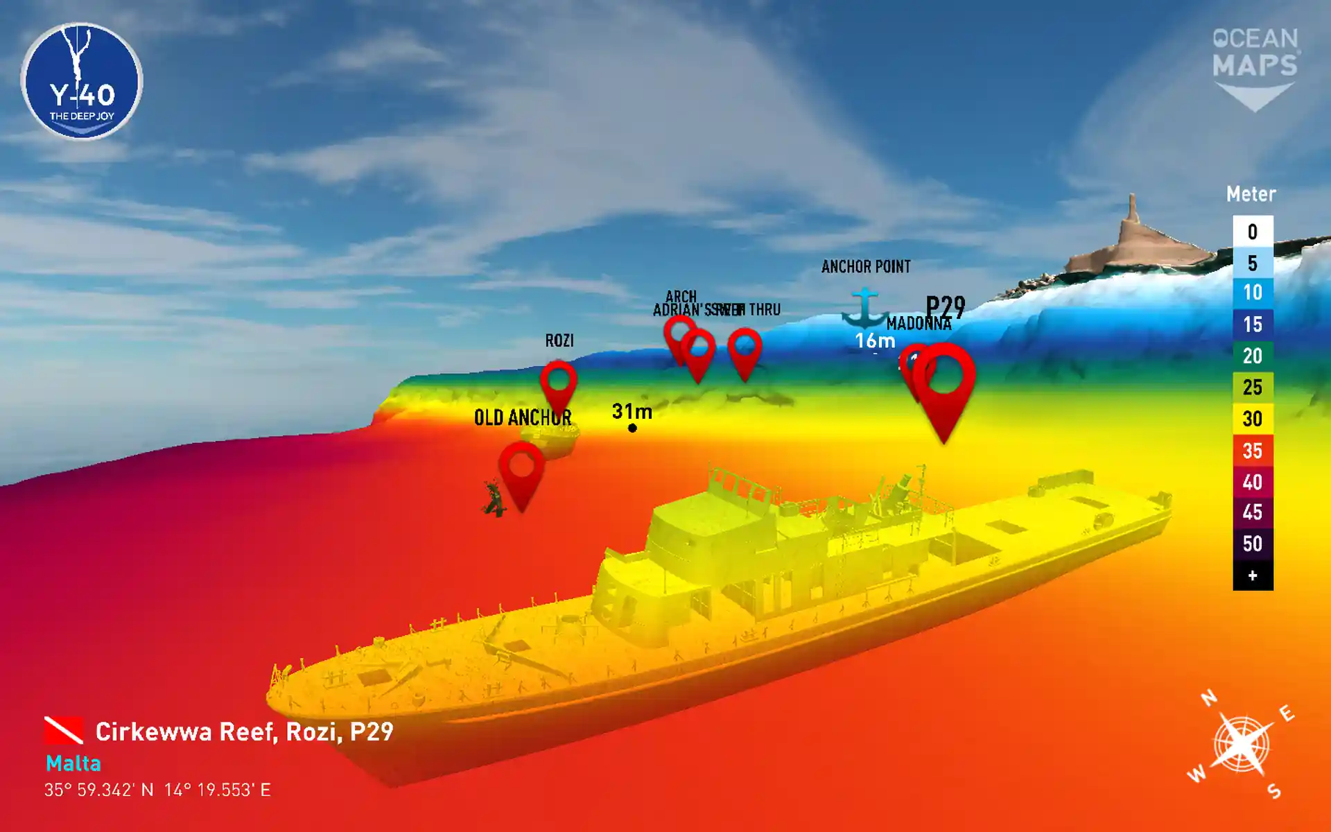 Dive site photo