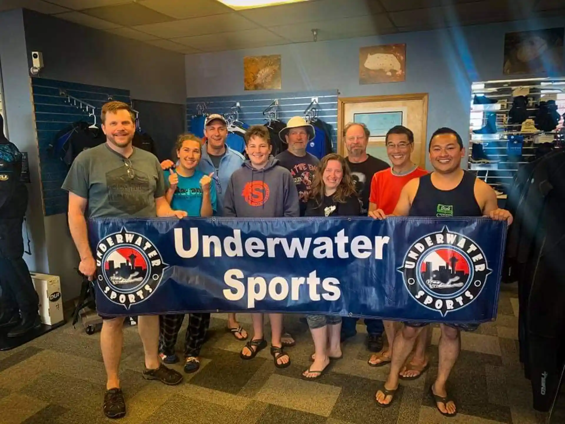 Dive shop photo
