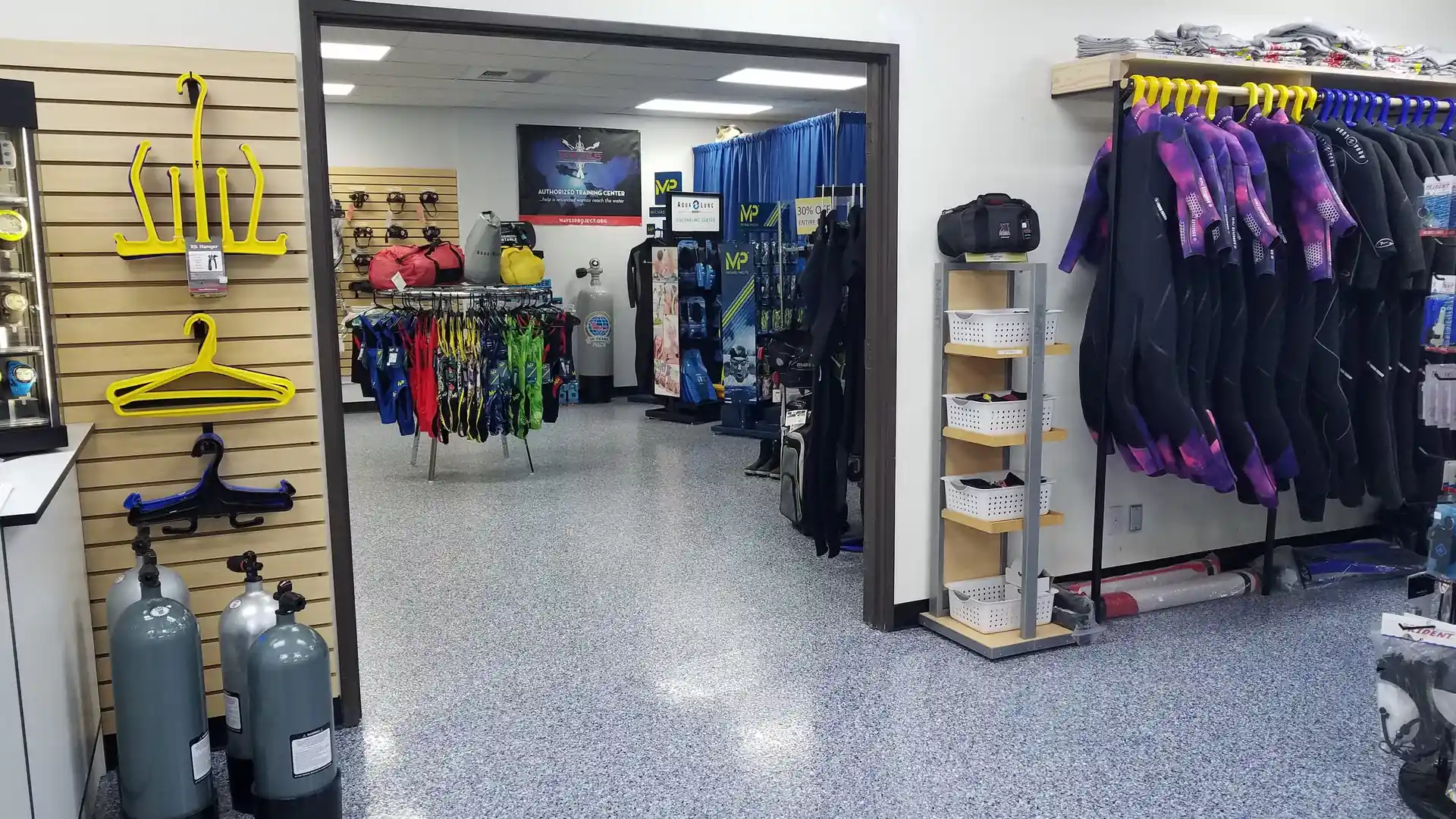 Dive shop photo