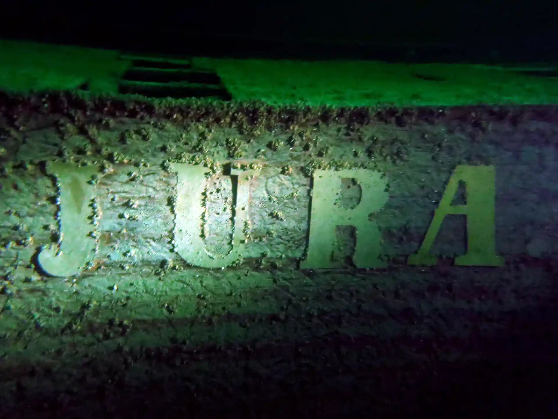 Foto des Tauchplatzes