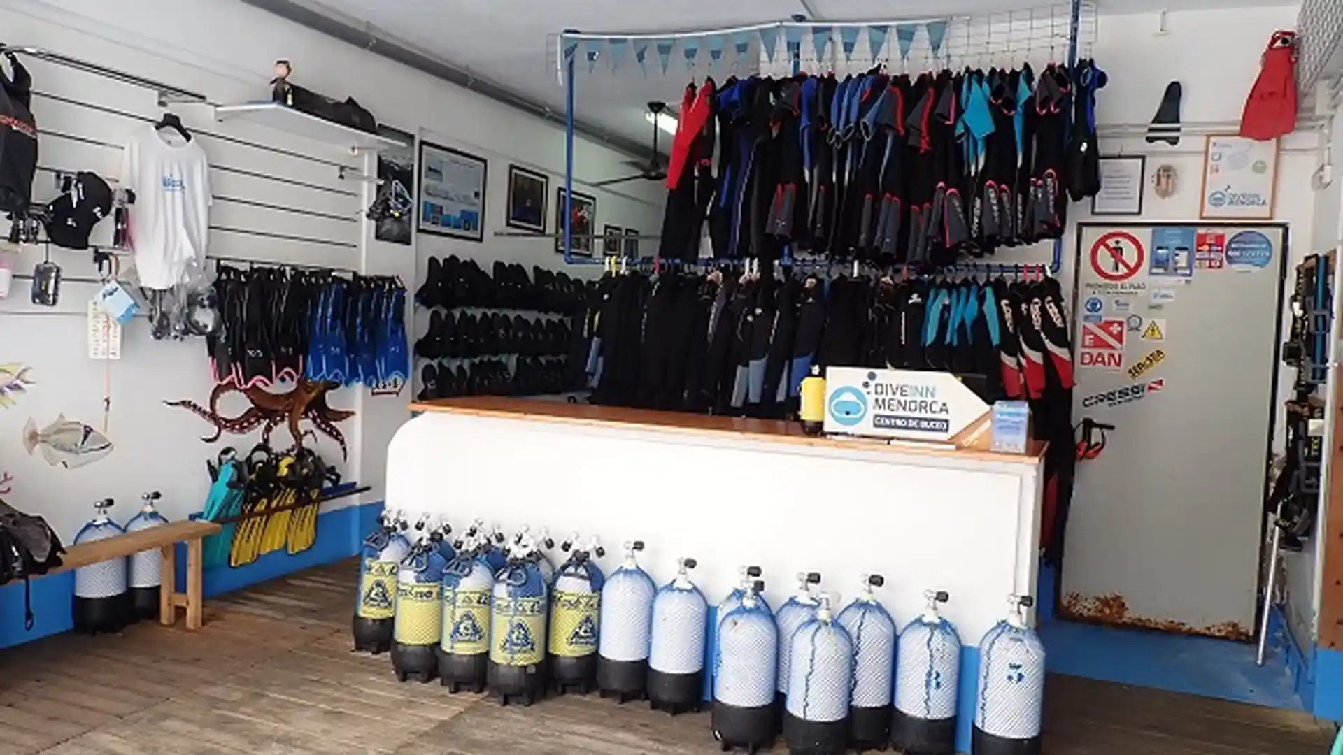 Dive shop photo