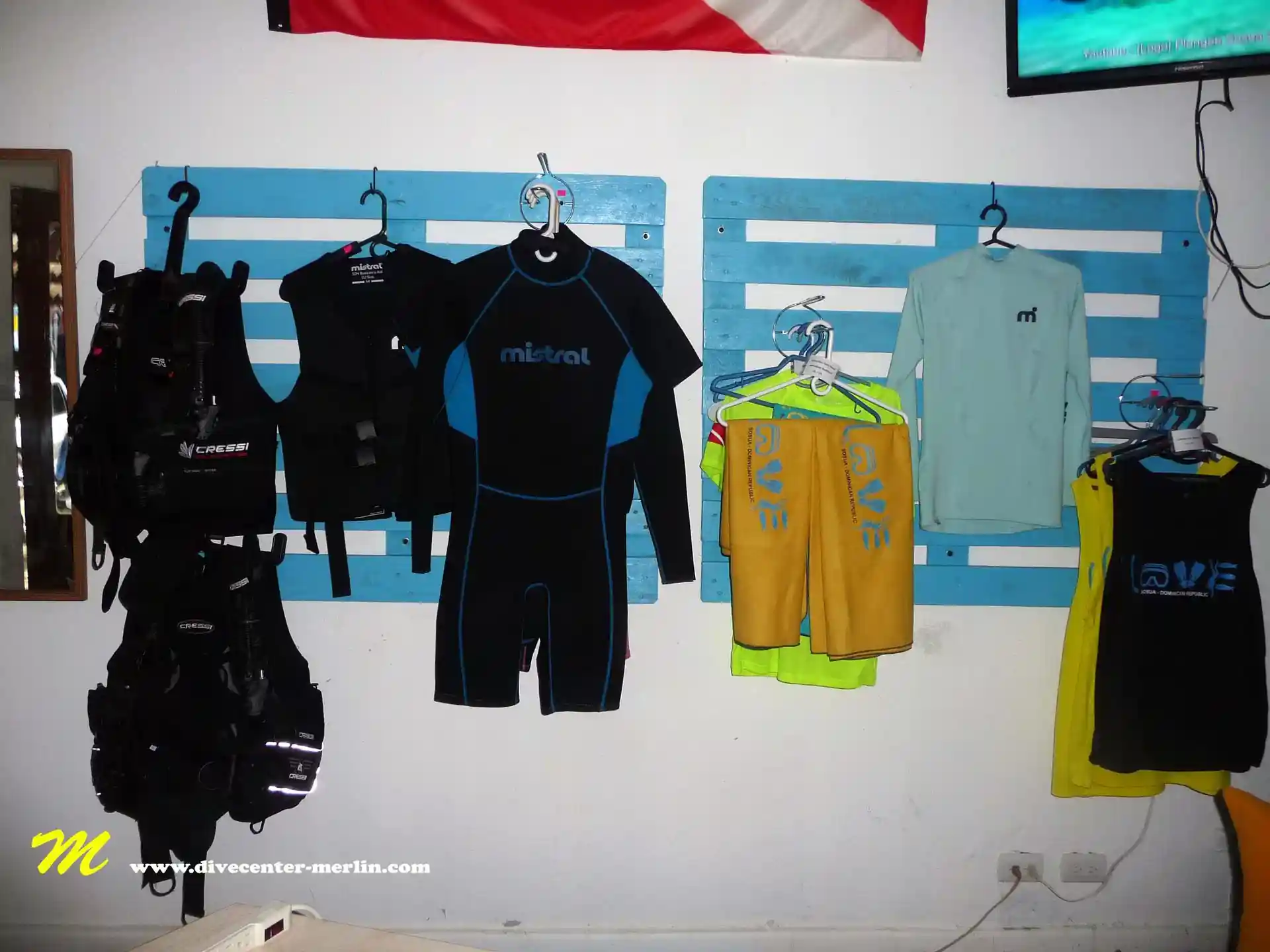Foto de la tienda de buceo