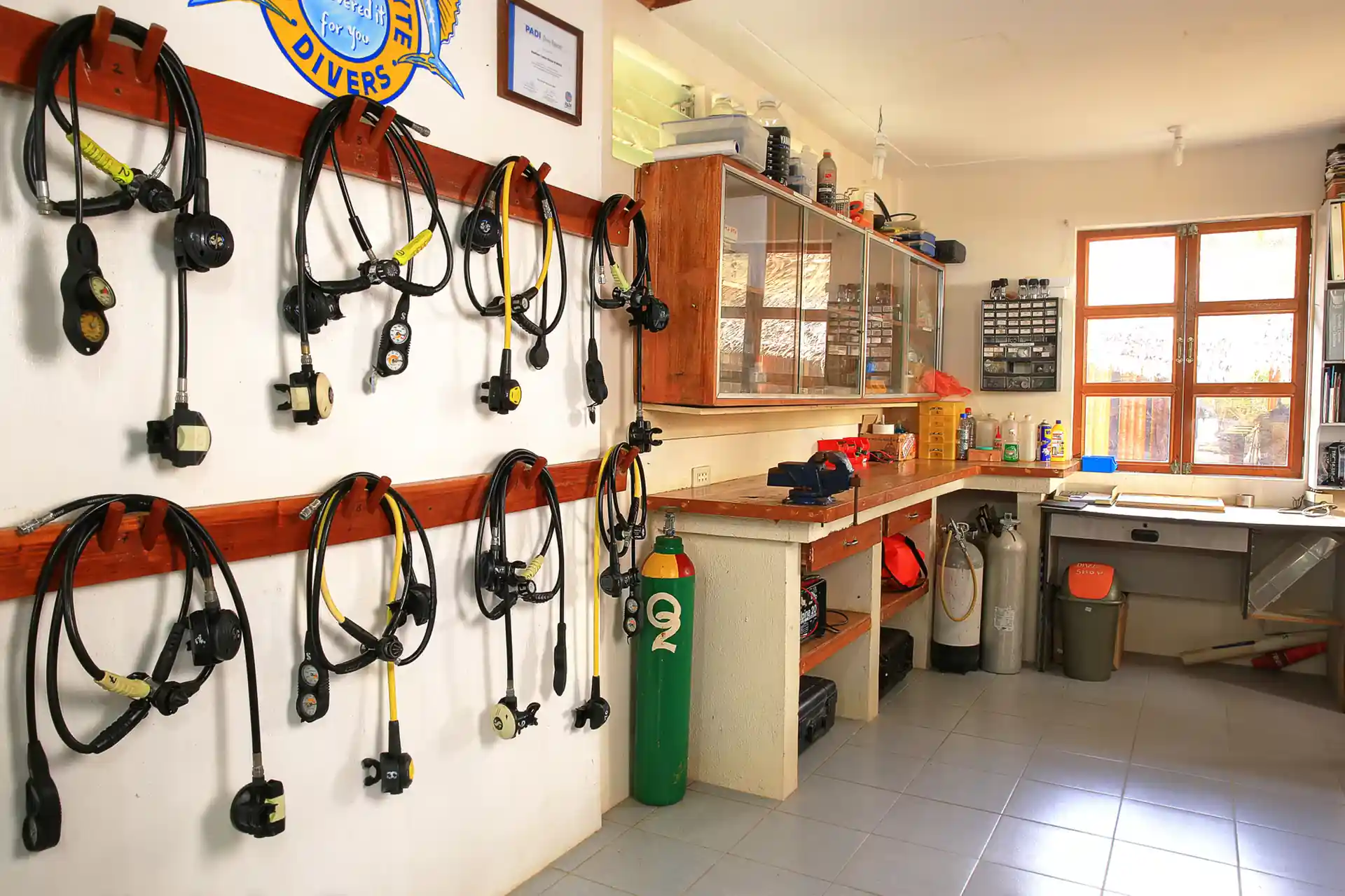 Dive shop photo