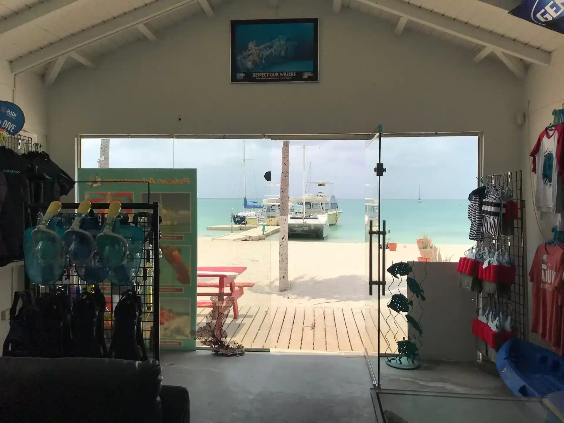 Dive shop photo