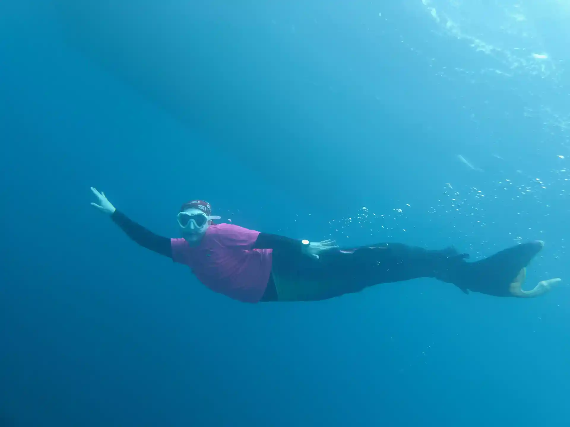 Mermaid in Roatan, Honduras