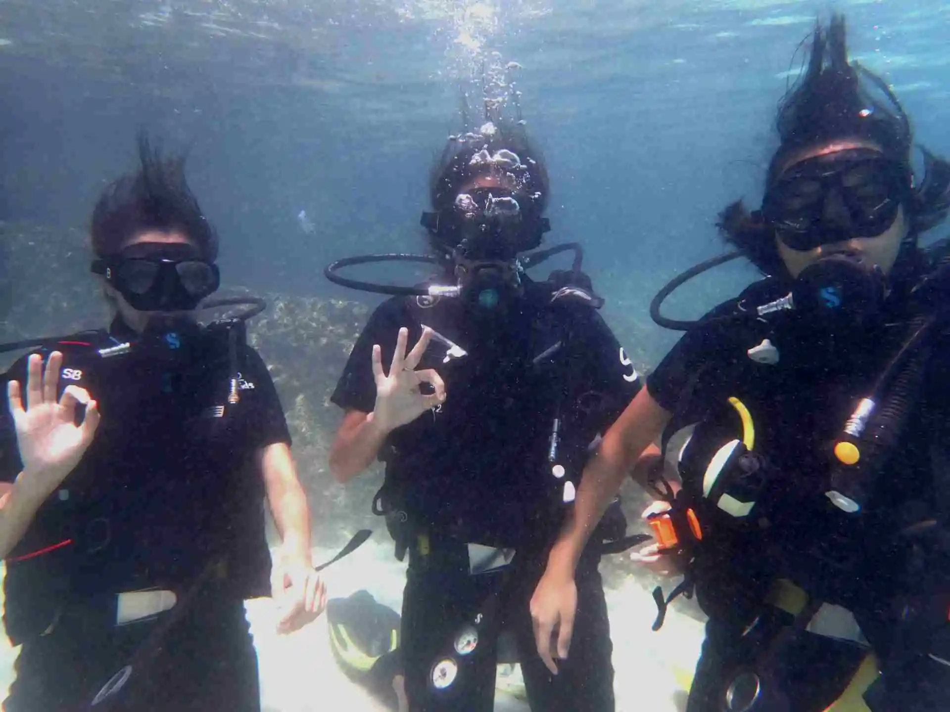 Fühlen Sie sich unter Wasser großartig