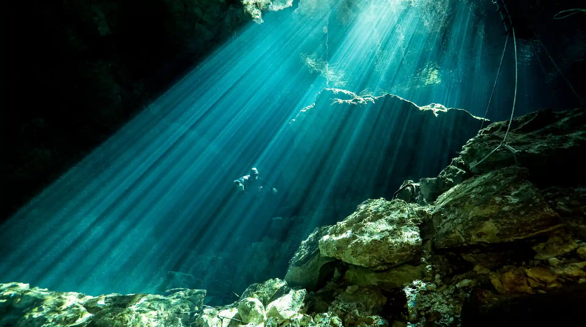 Beautiful light beams