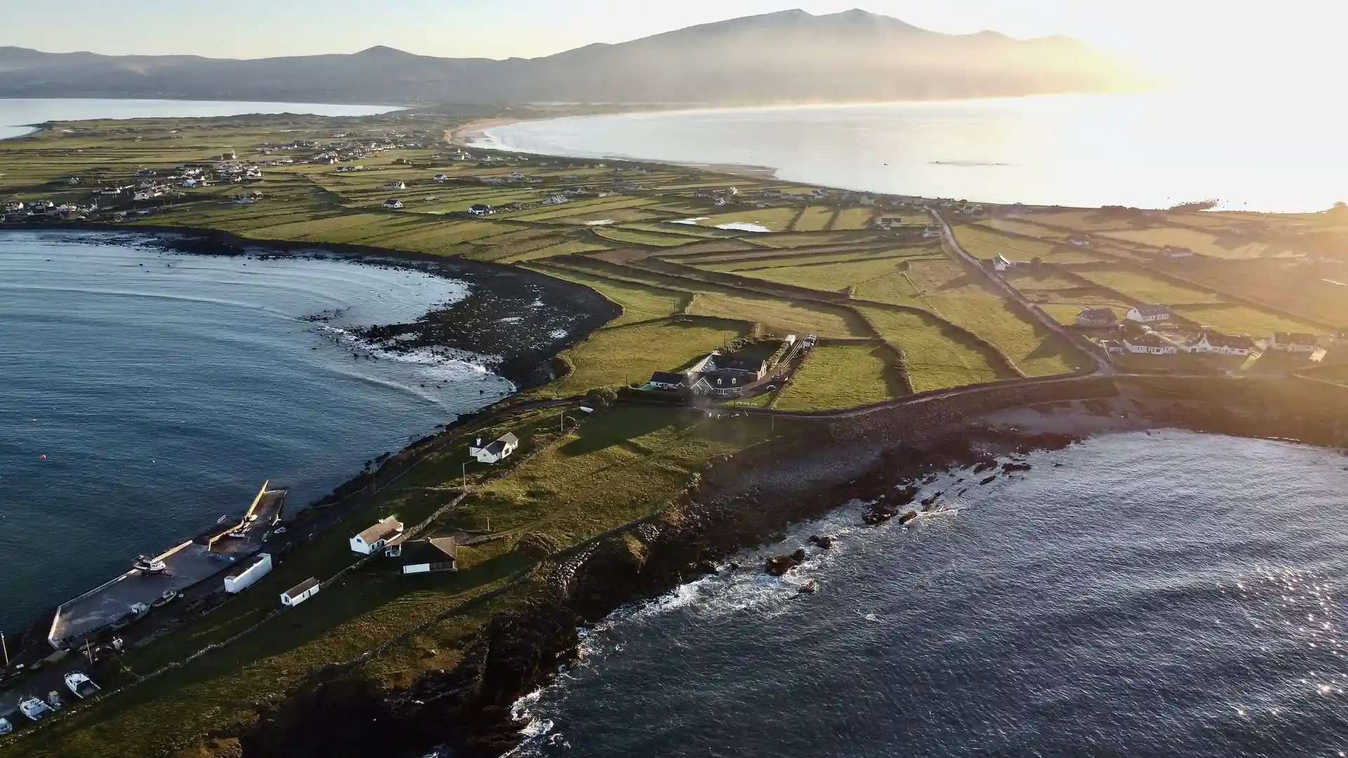 Aerial view of the centre