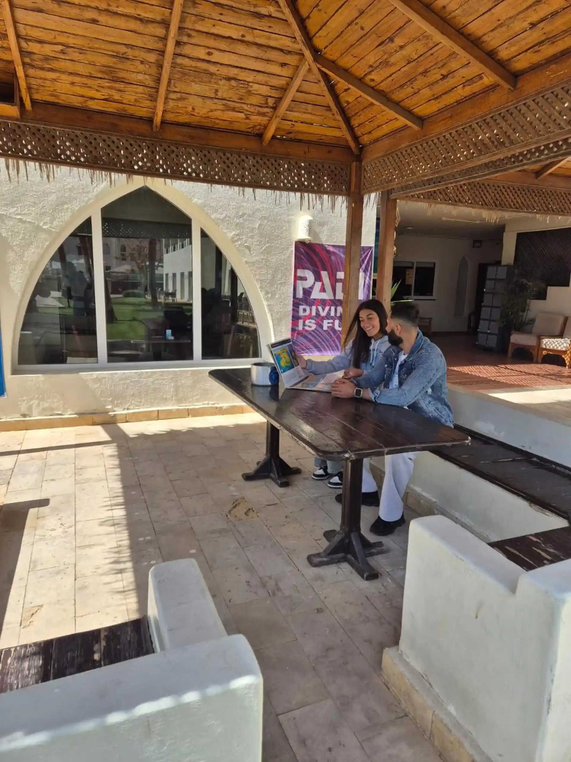 Photo du magasin de plongée