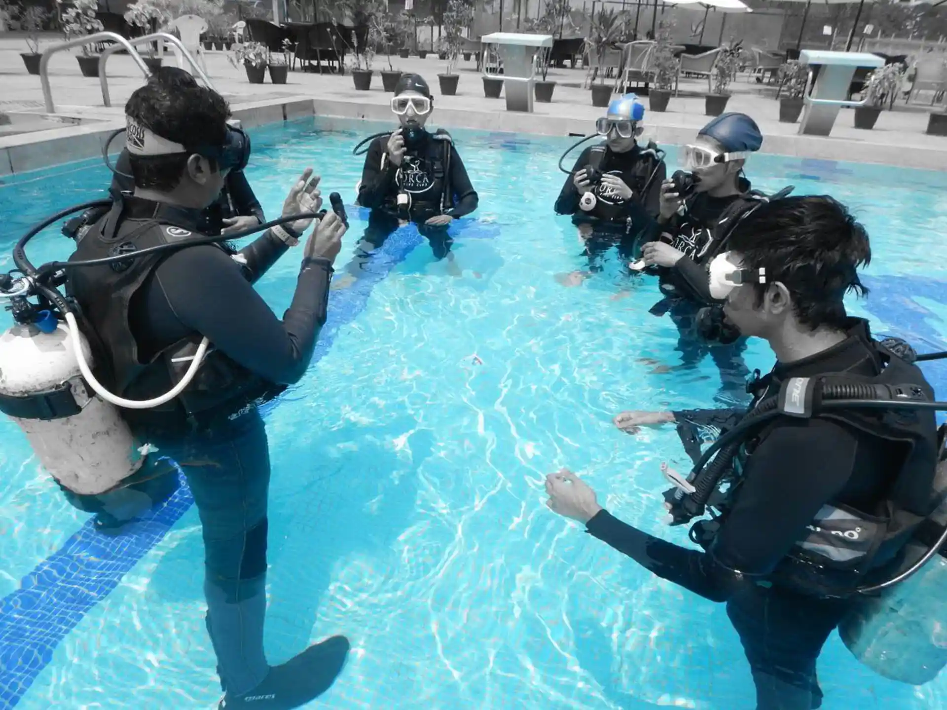 Dive shop photo