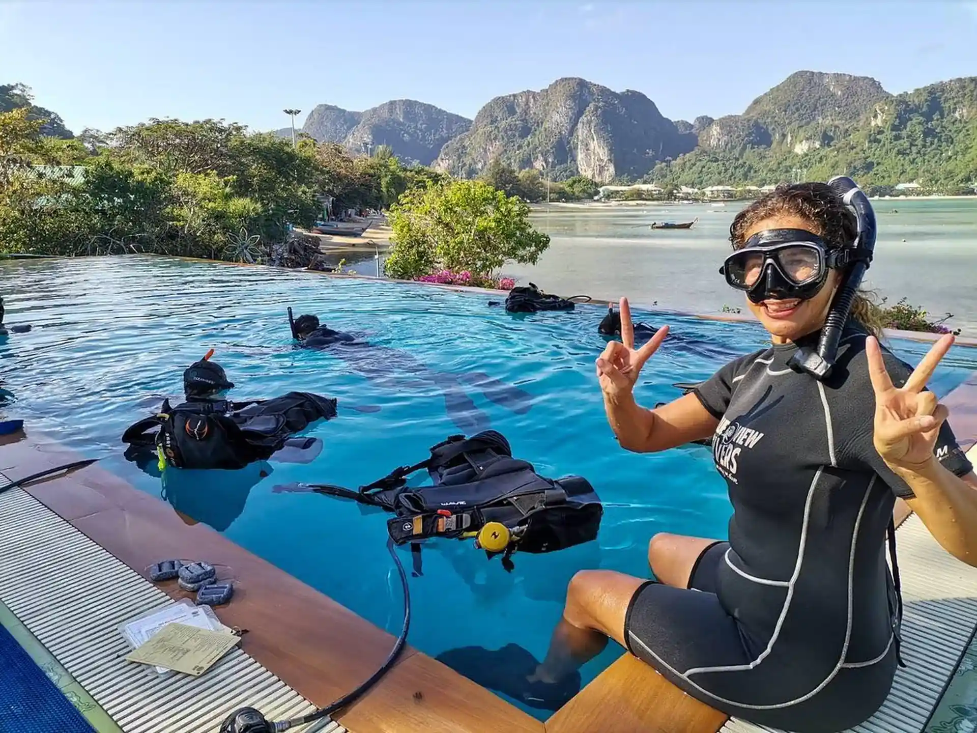 Dive shop photo