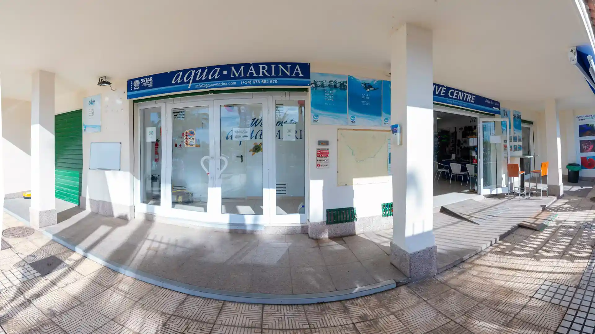 Dive shop photo