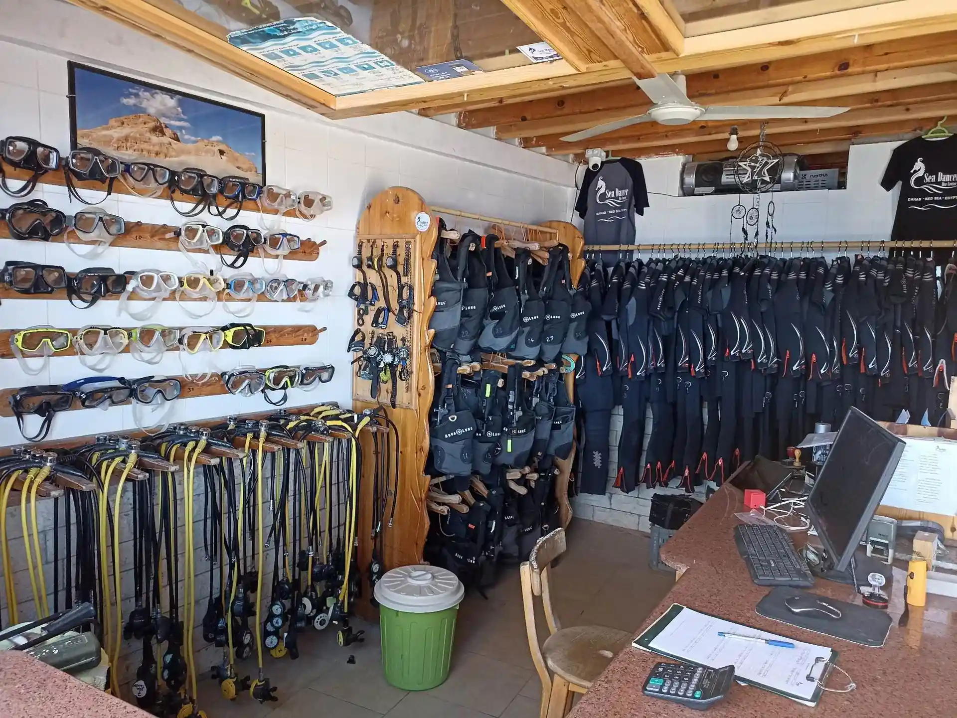 Dive shop photo