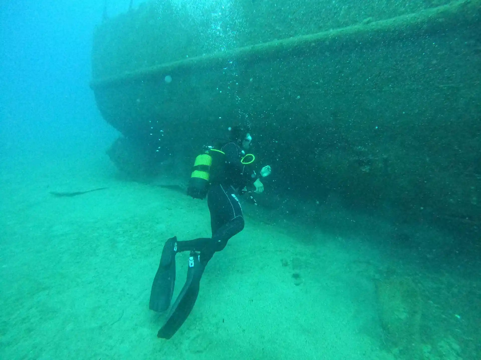 Foto van de duiklocatie