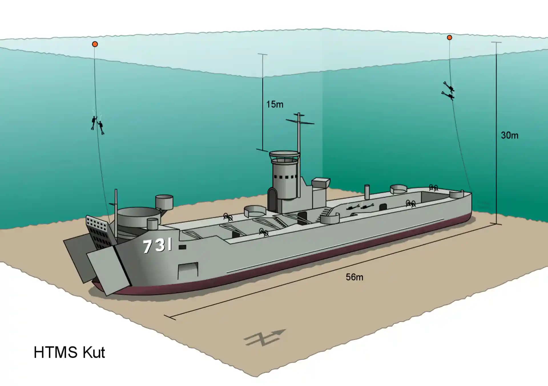 ダイビングサイトの写真