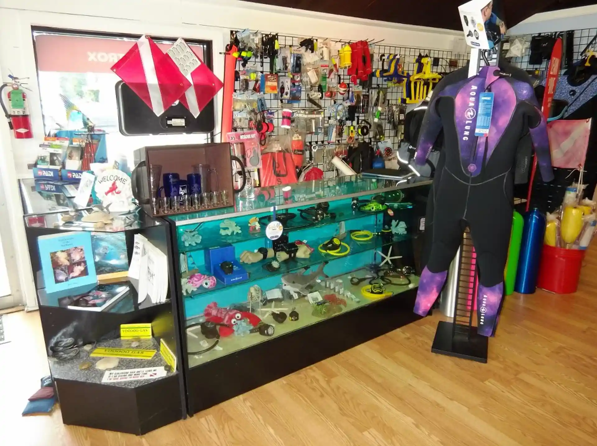 Dive shop photo