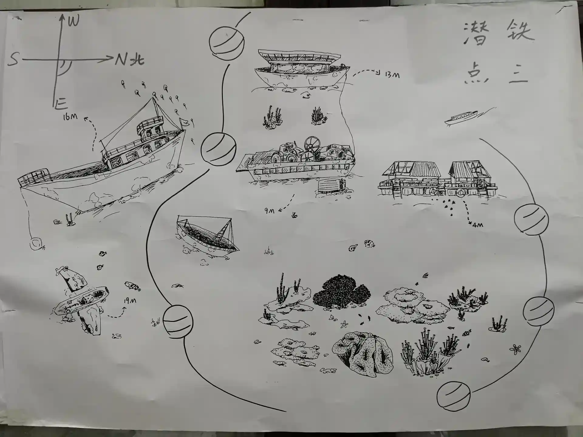 潜水点图片