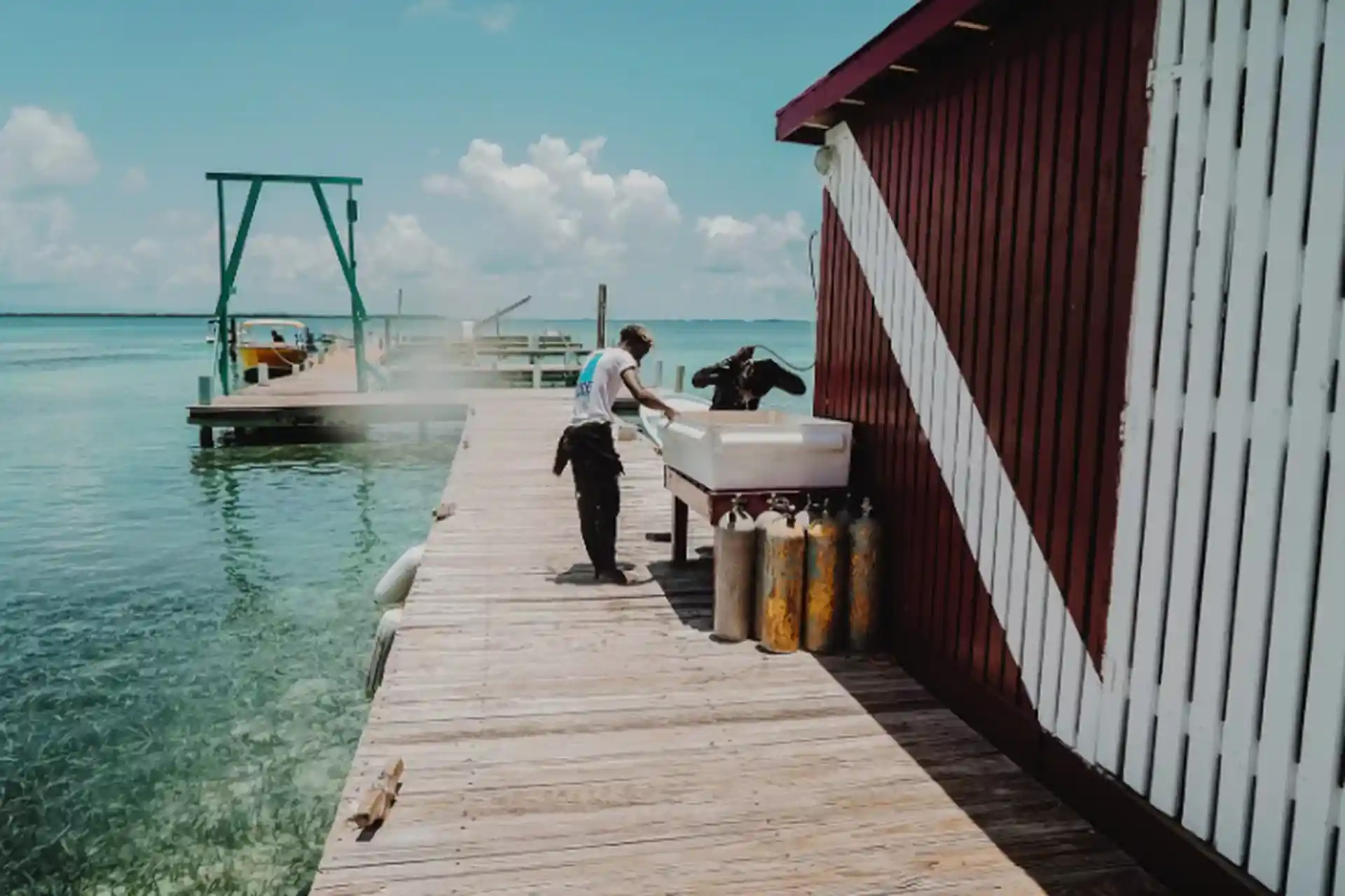 Dive shop photo